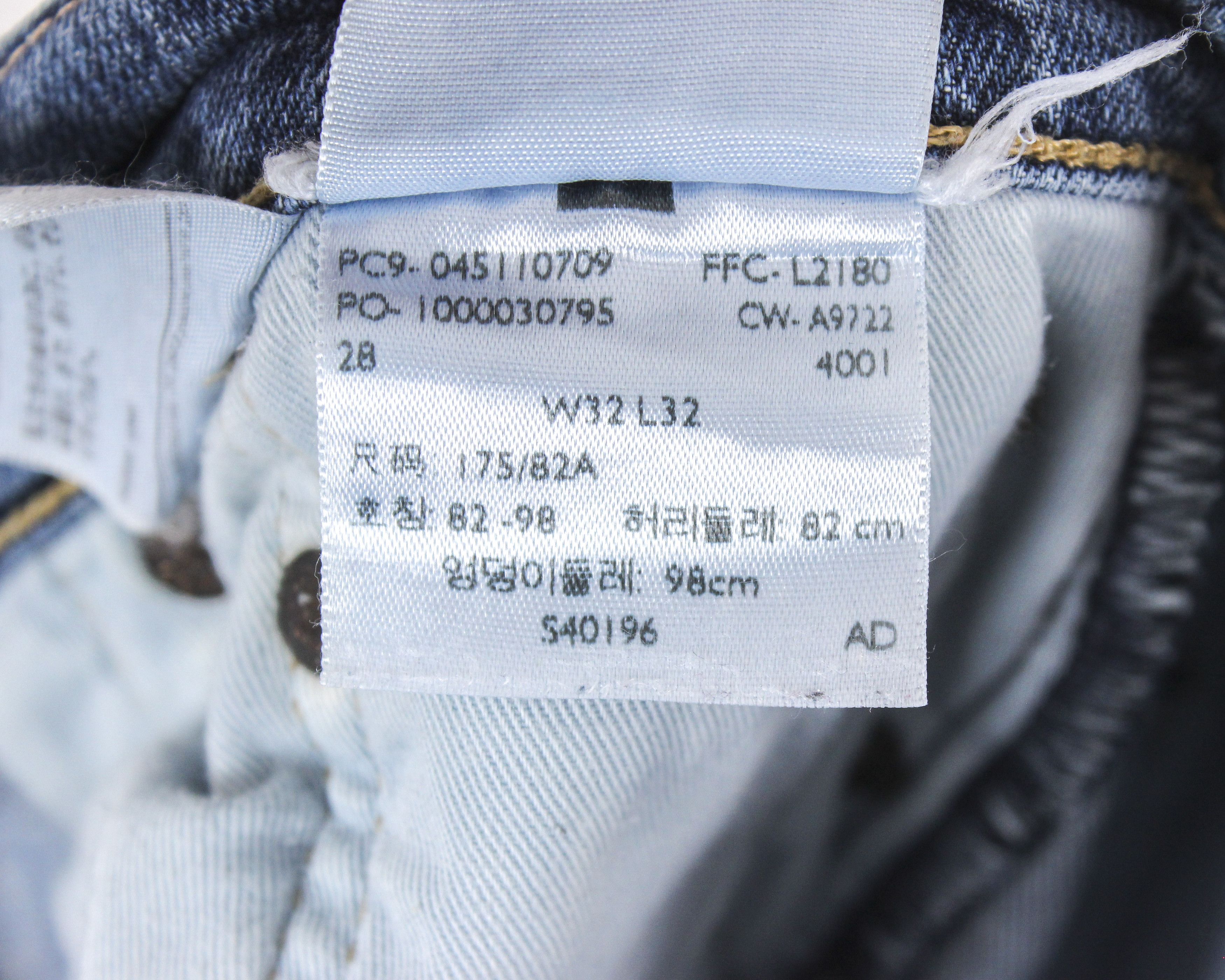 Levi's 511 Men W32 L32 Slim Fit Straight Jeans Denim Pants Trousers Size US 32 / EU 48 - 10 Thumbnail