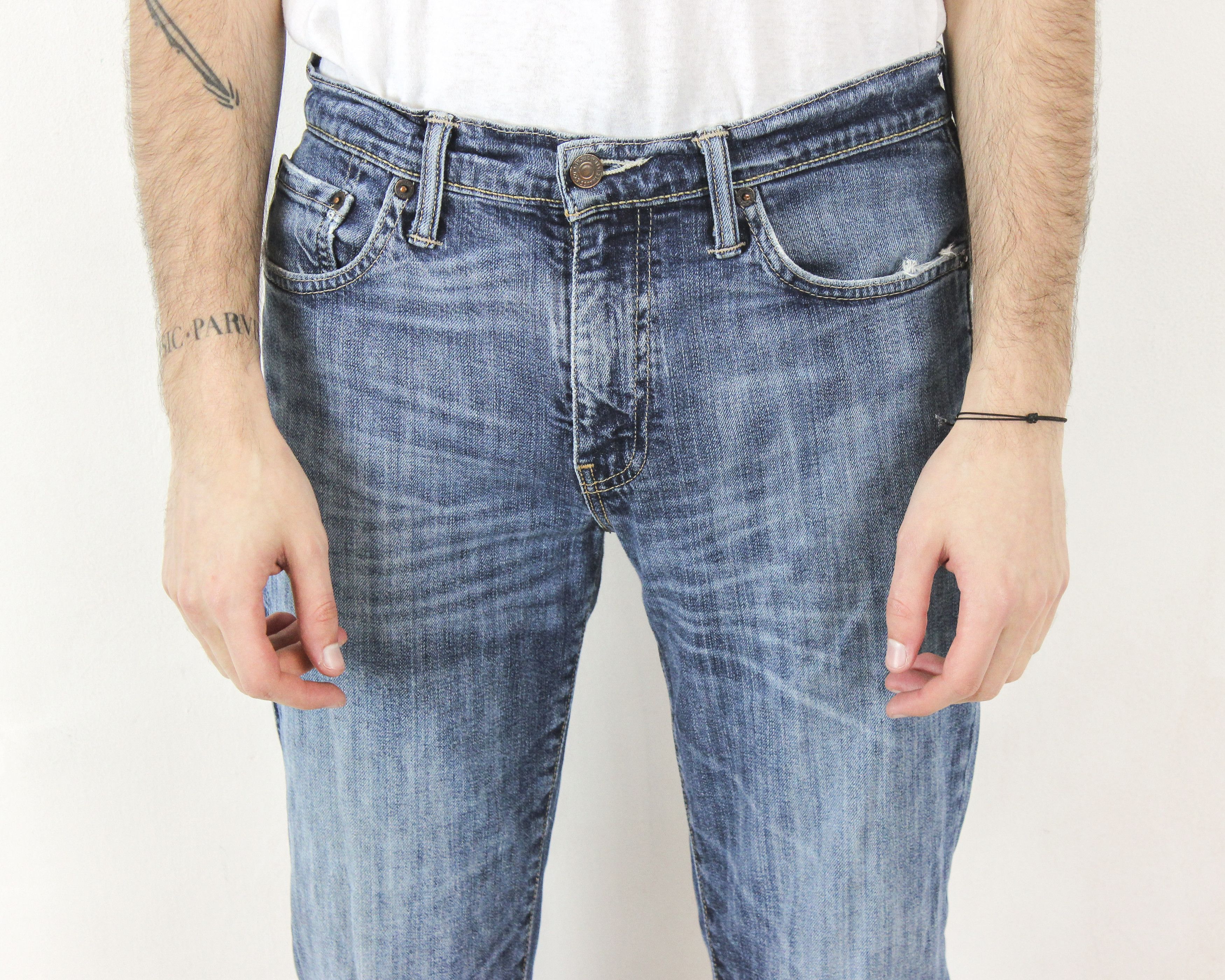 Levi's 511 Men W32 L32 Slim Fit Straight Jeans Denim Pants Trousers Size US 32 / EU 48 - 5 Thumbnail