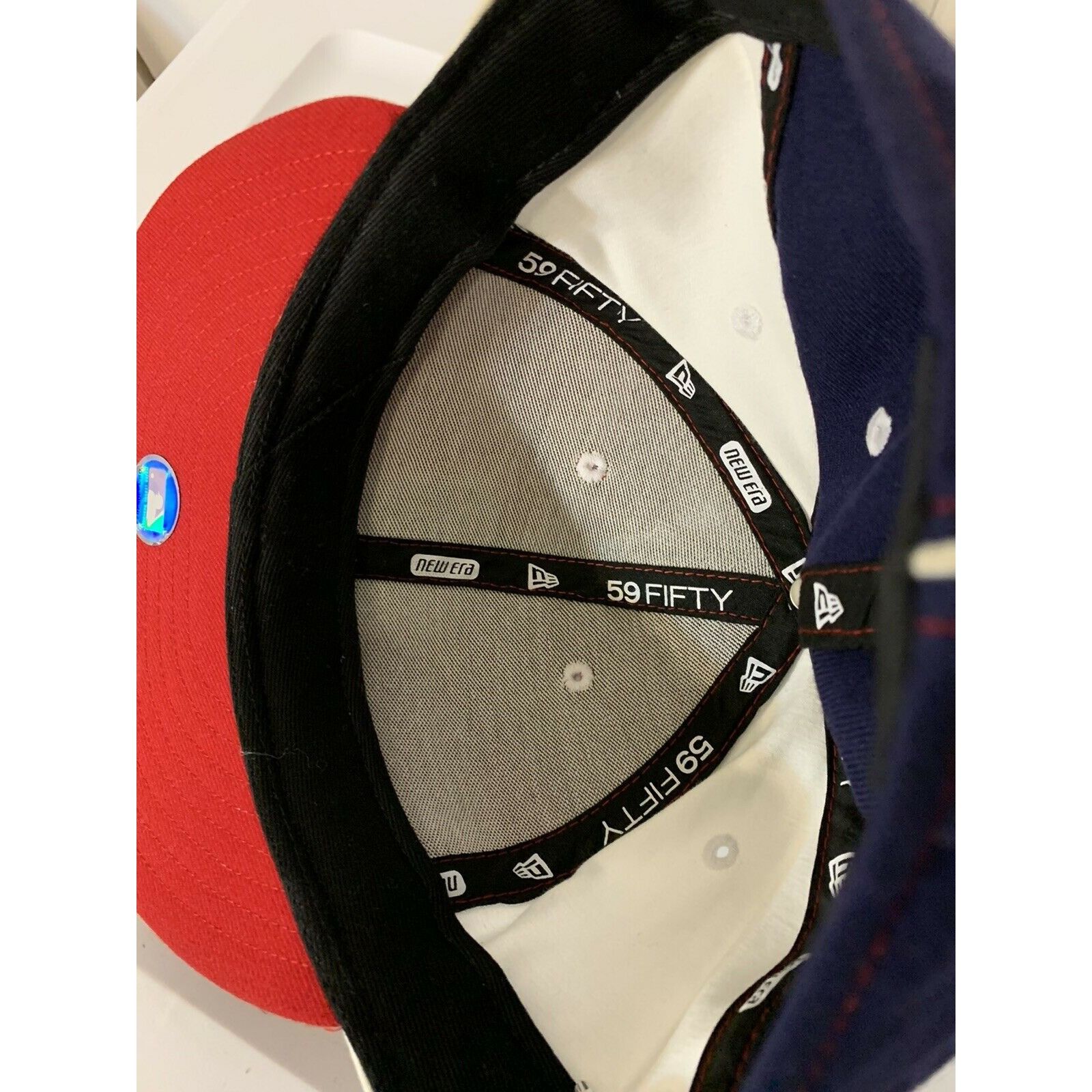 New Era New Era 59FIFTY cap hat New York Yankees / Red White Blue / Size ONE SIZE - 7 Thumbnail