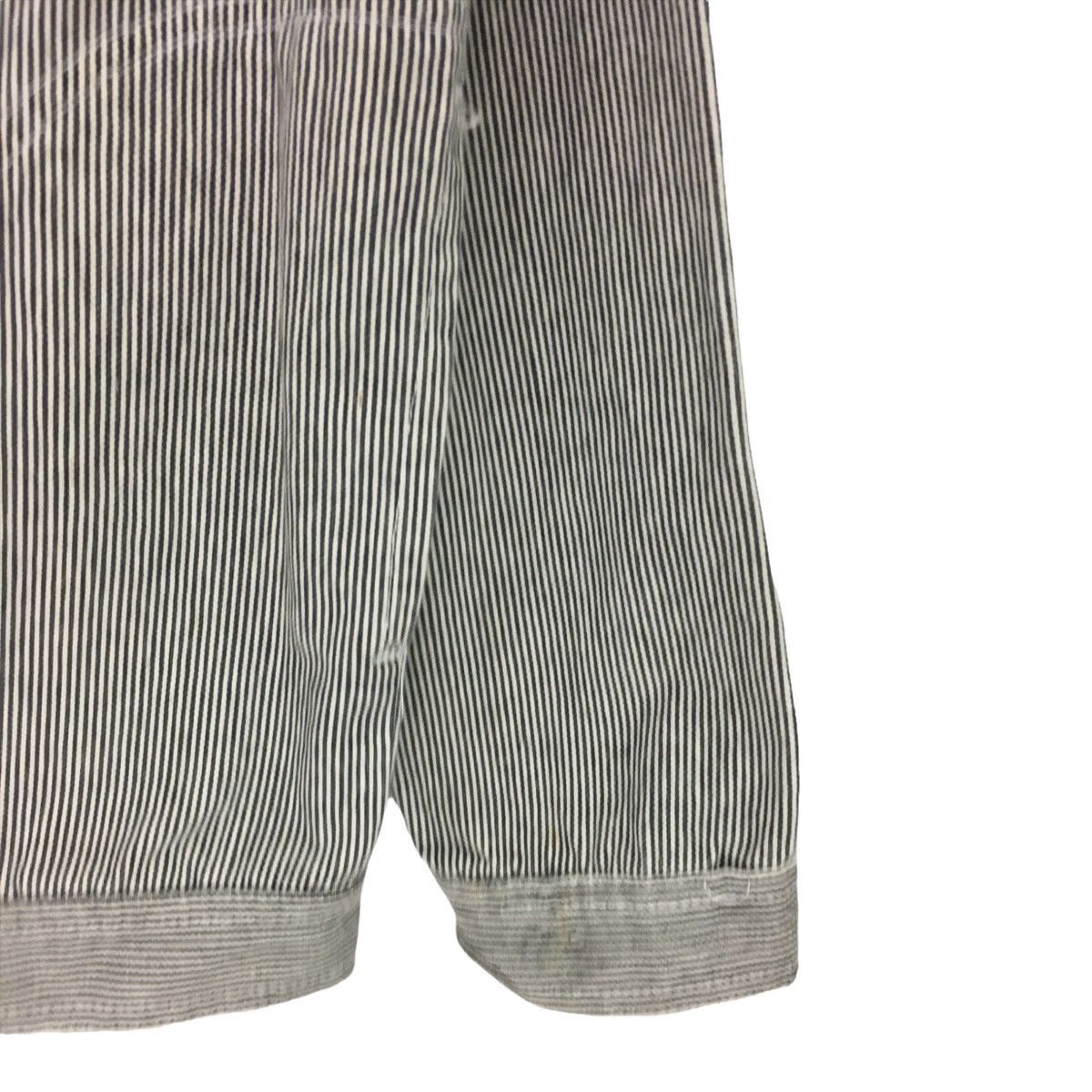 Japanese Brand × Seditionaries Vintage Wanted Hickory Denim Jacket Size S / US 4 / IT 40 - 6 Thumbnail