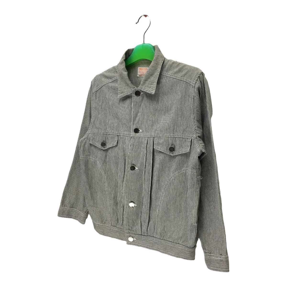 Japanese Brand × Seditionaries Vintage Wanted Hickory Denim Jacket Size S / US 4 / IT 40 - 5 Thumbnail