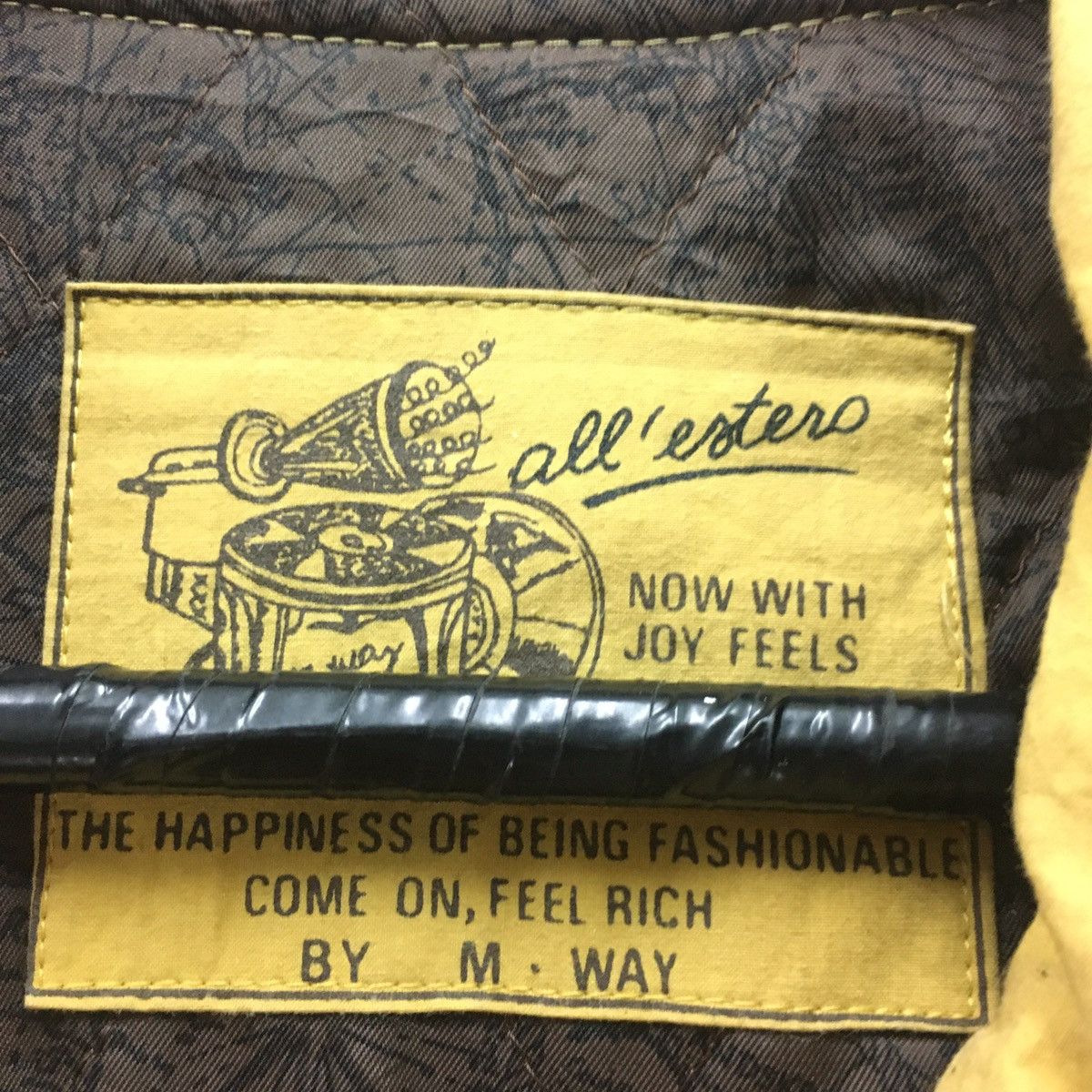 Vintage All Esteno Nice Design Jacket