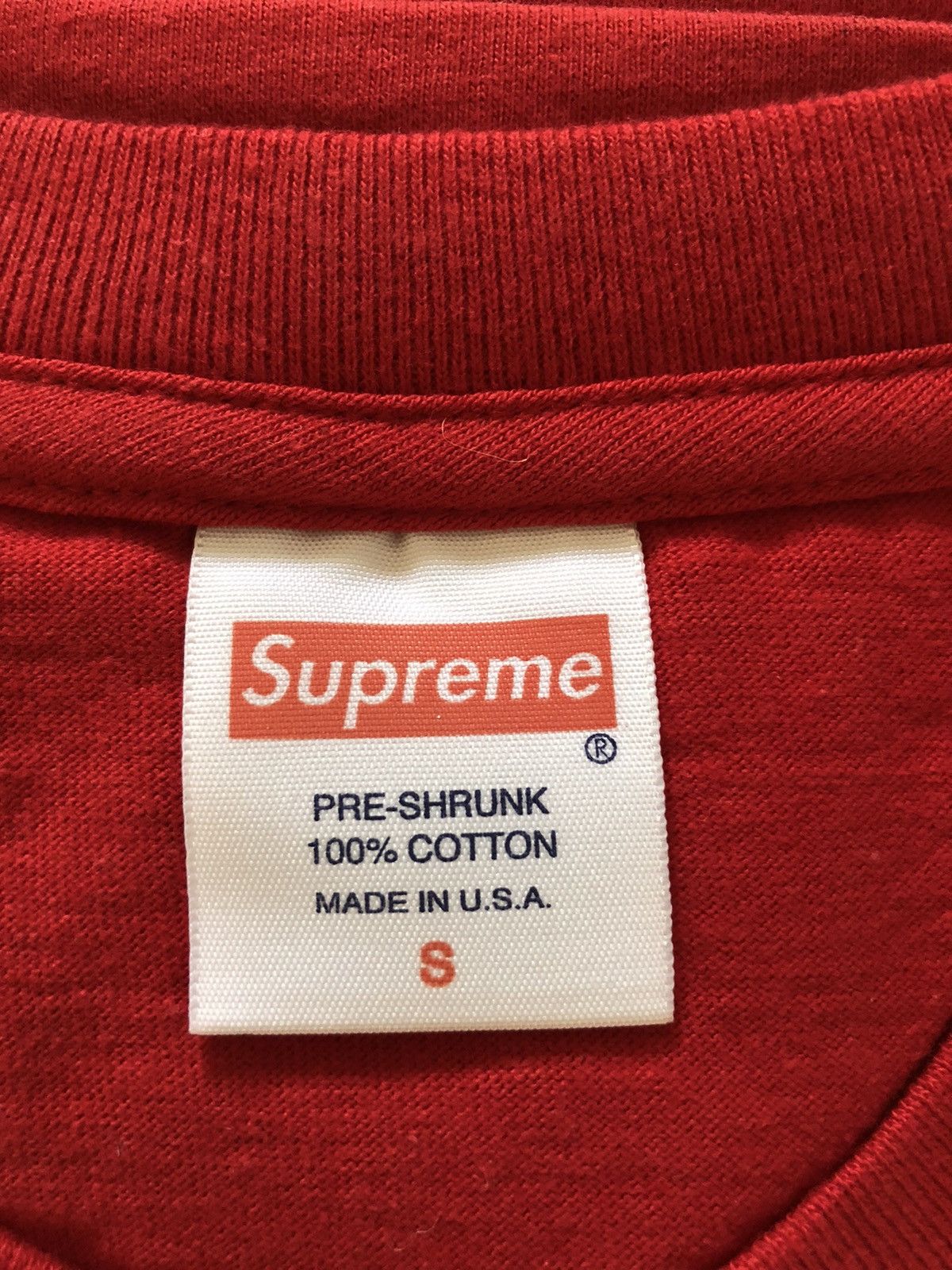 Supreme Supreme 20th anniversary Box Logo Tee Red S NEW Size US S / EU 44-46 / 1 - 5 Thumbnail