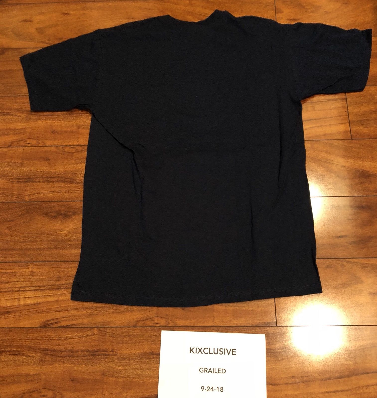 Supreme Arabic Tee Blue SS12 Size US L / EU 52-54 / 3 - 3 Thumbnail