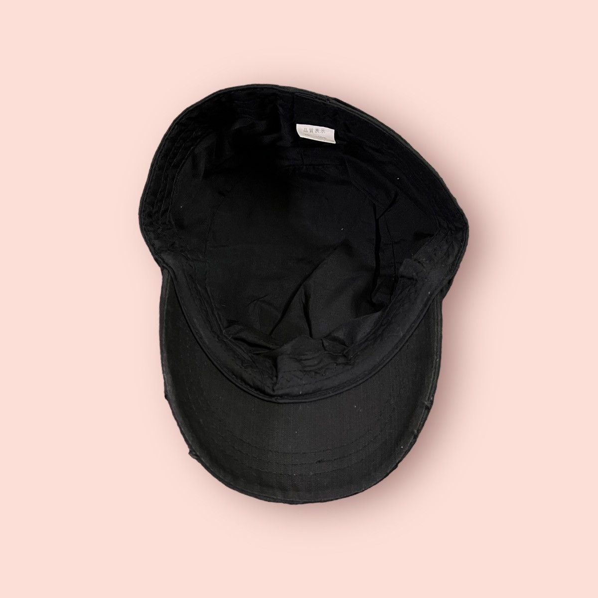 Seditionaries VINTAGE DISTRESSED STUDDED ROUND PLEATED PATROL HAT Size ONE SIZE - 19 Thumbnail