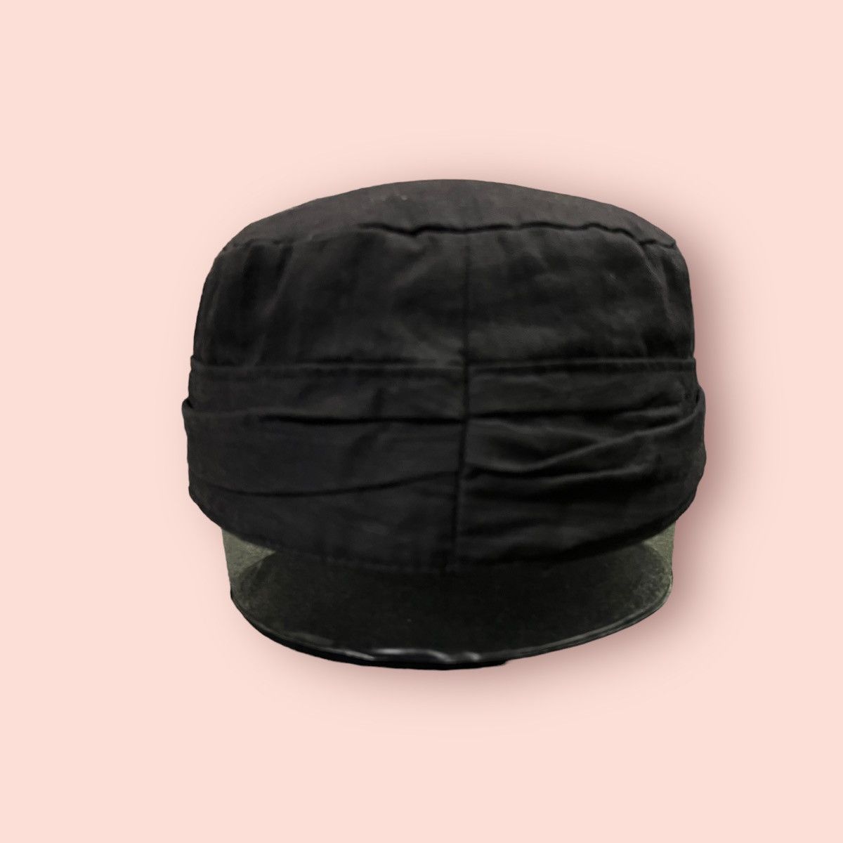 Seditionaries VINTAGE DISTRESSED STUDDED ROUND PLEATED PATROL HAT Size ONE SIZE - 14 Thumbnail