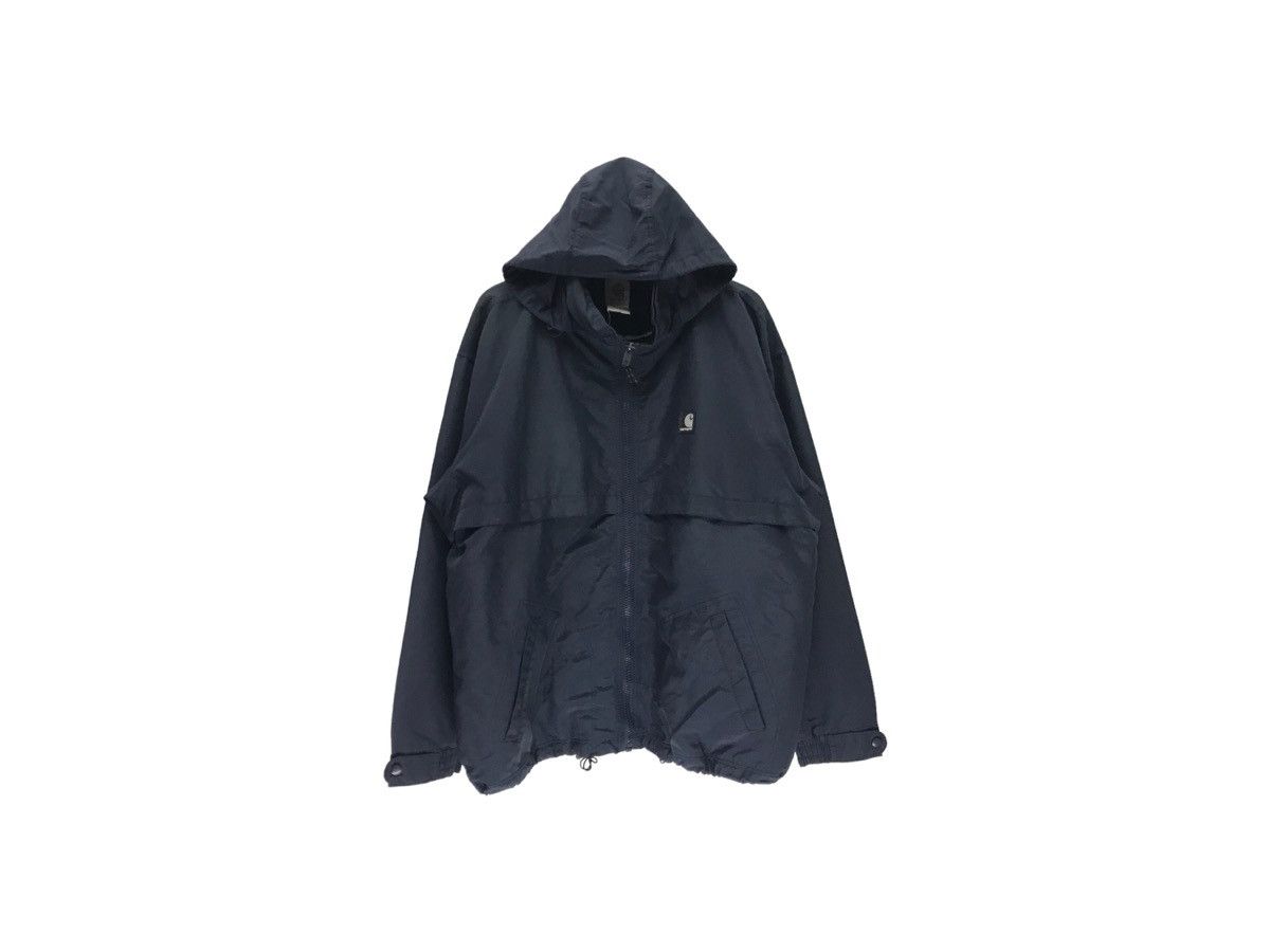 Carhartt Vintage Carhartt Hoodie Windbreaker Jacket Size US XL / EU 56 / 4 - 2 Thumbnail