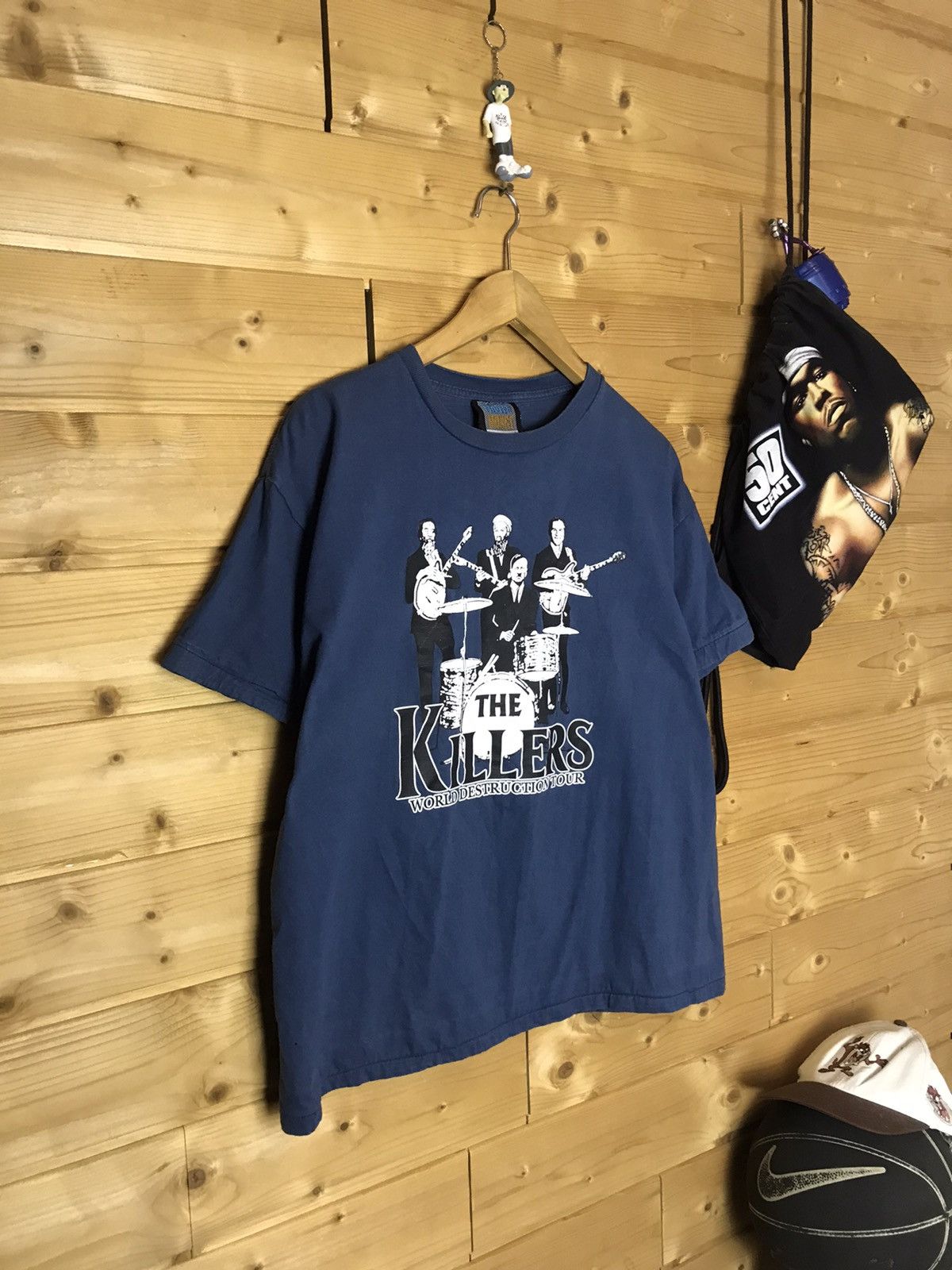 Vintage Vintage The Killers world destruction tour t-shirt Size US M / EU 48-50 / 2 - 1 Thumbnail