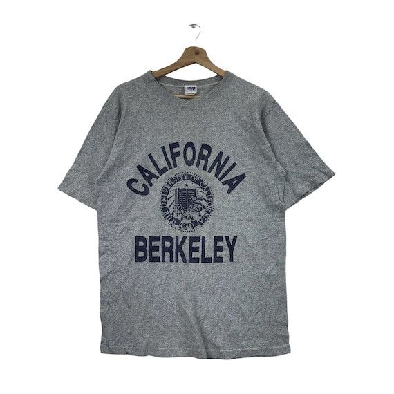 Vtg 90’ UNIVERSITY CALIFORNIA BERKELEY Crest Logo Tee Shirt