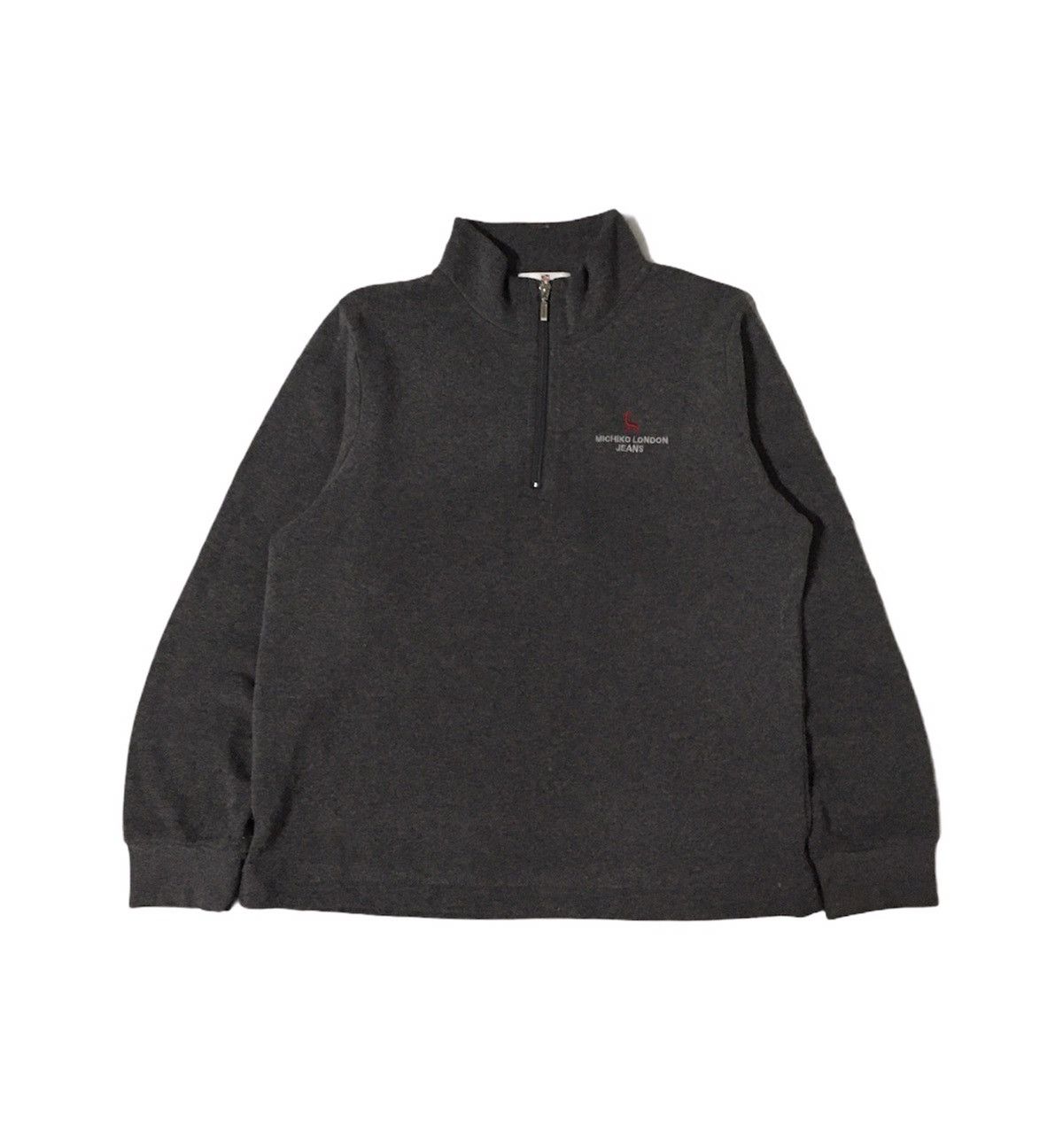 Michiko Koshino London 🔥Michiko London Zipper Neck Sweaters Size US M / EU 48-50 / 2 - 1 Thumbnail