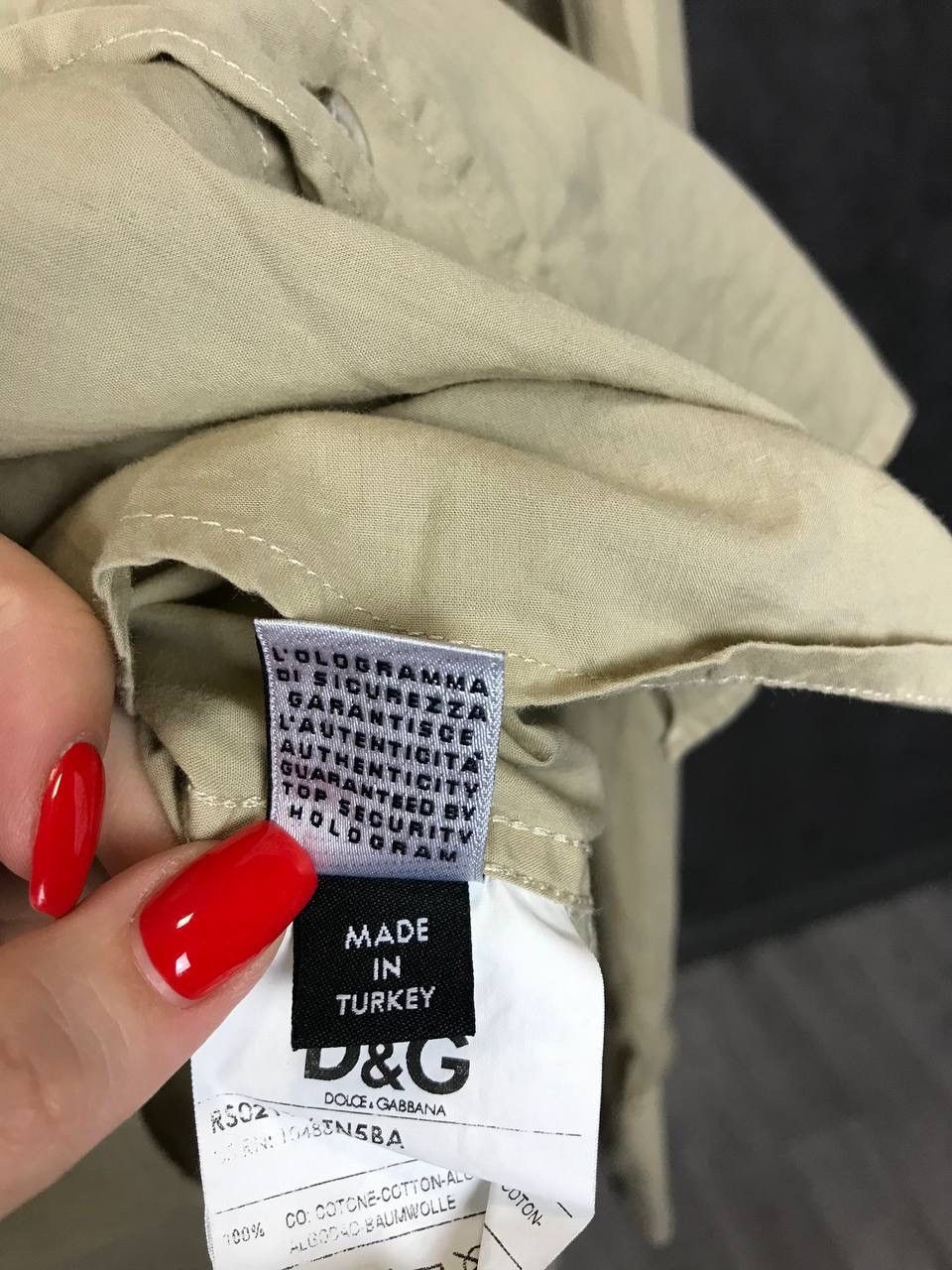 Dolce & Gabbana D&G Dolce & Gabbana luxury shirt Size US M / EU 48-50 / 2 - 6 Thumbnail