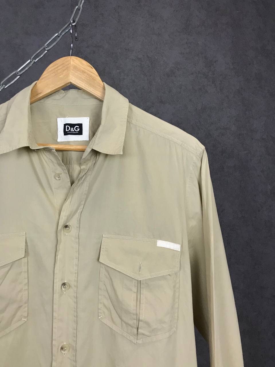 Dolce & Gabbana D&G Dolce & Gabbana luxury shirt Size US M / EU 48-50 / 2 - 2 Thumbnail
