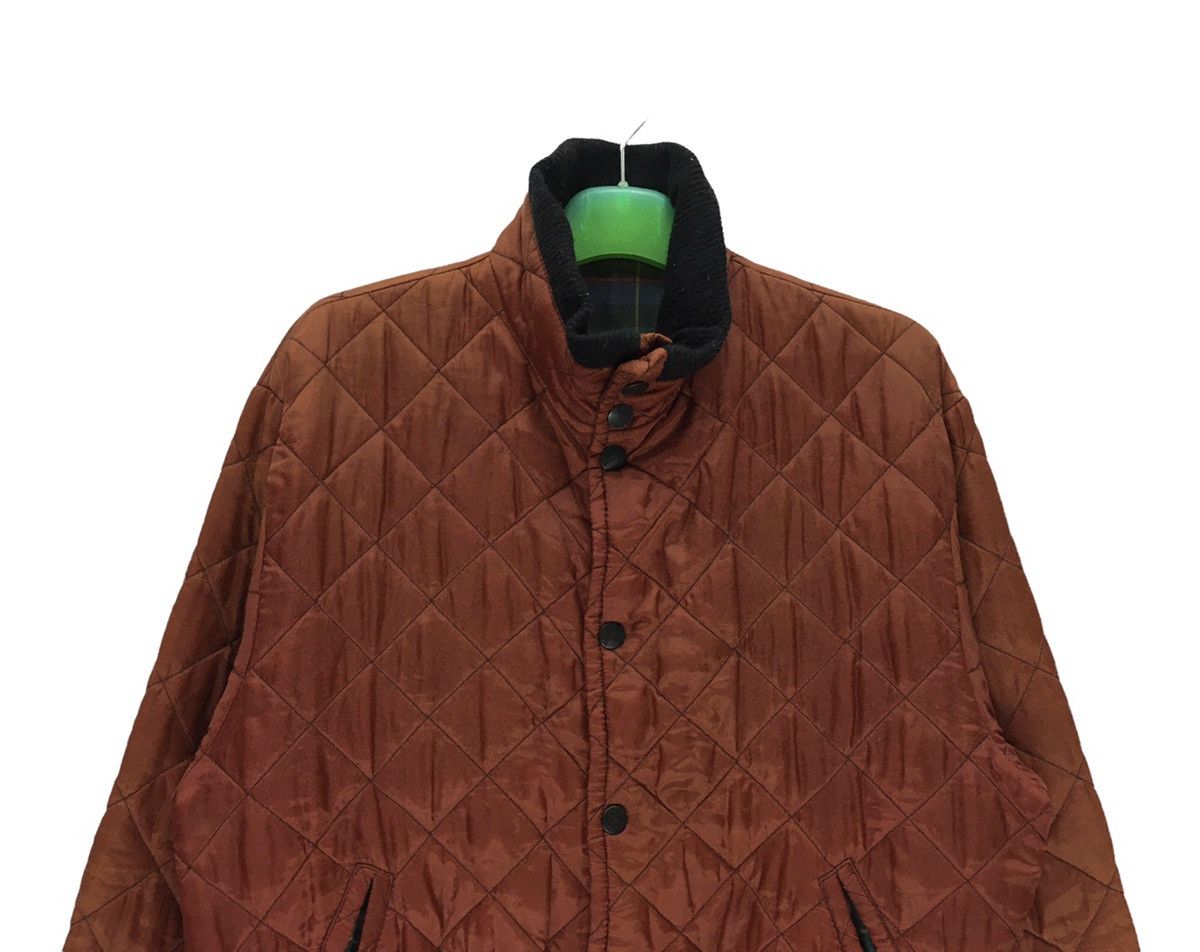 Vintage Beaver Quilted Bomber Jacket