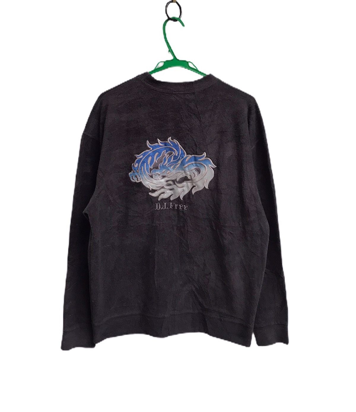 Japanese Brand 🔥Dj Free Dragon Logo Sweatshirt Size US M / EU 48-50 / 2 - 1 Thumbnail