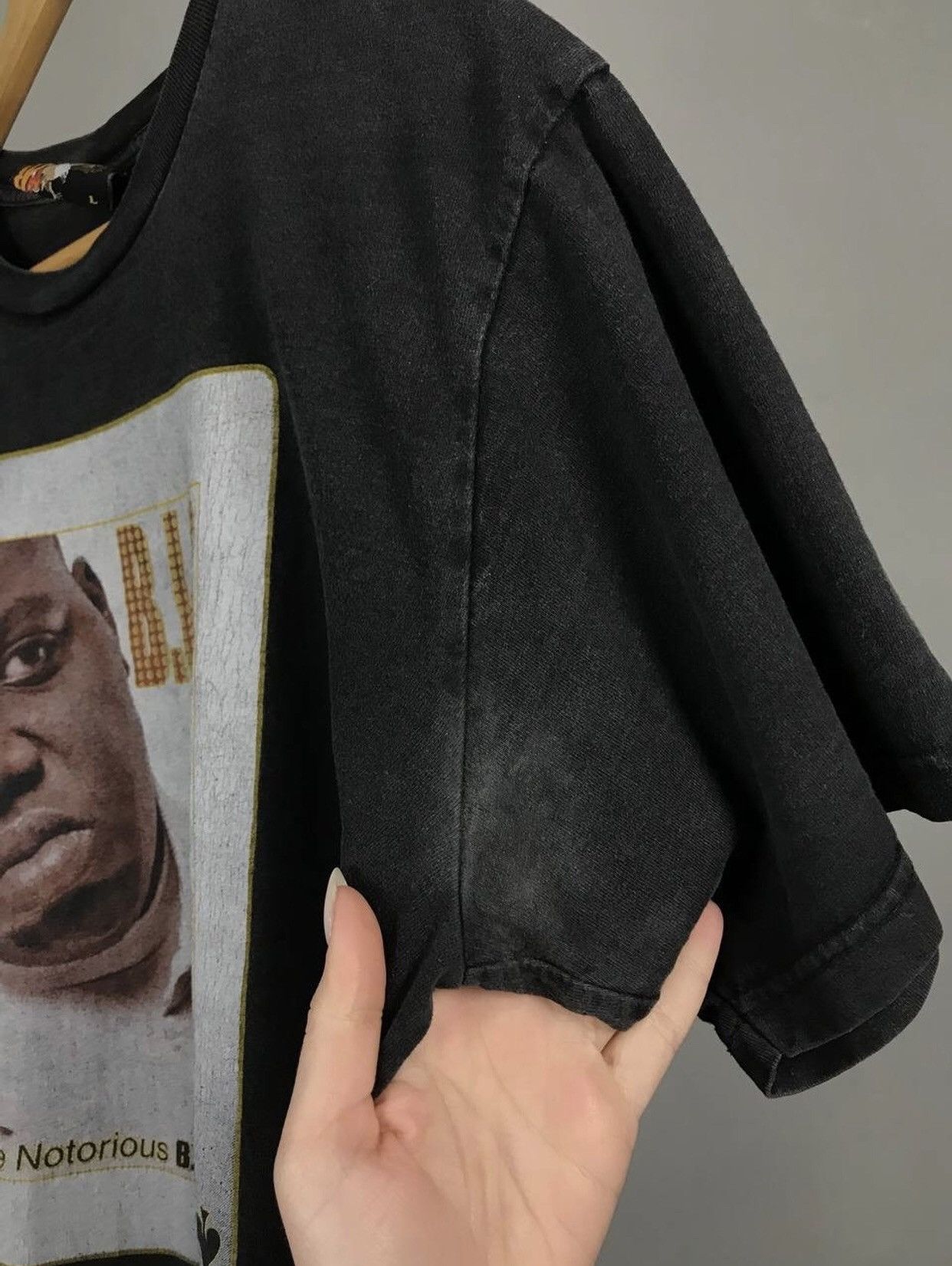 Rap Tees × Vintage Notorious Big vintage overprinted rap tee Size US L / EU 52-54 / 3 - 9 Thumbnail
