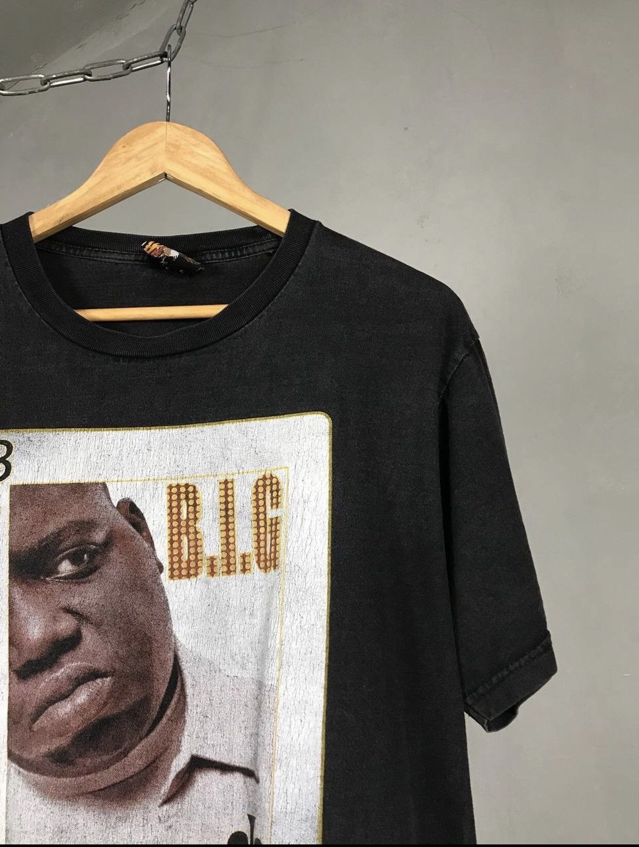 Rap Tees × Vintage Notorious Big vintage overprinted rap tee Size US L / EU 52-54 / 3 - 2 Thumbnail