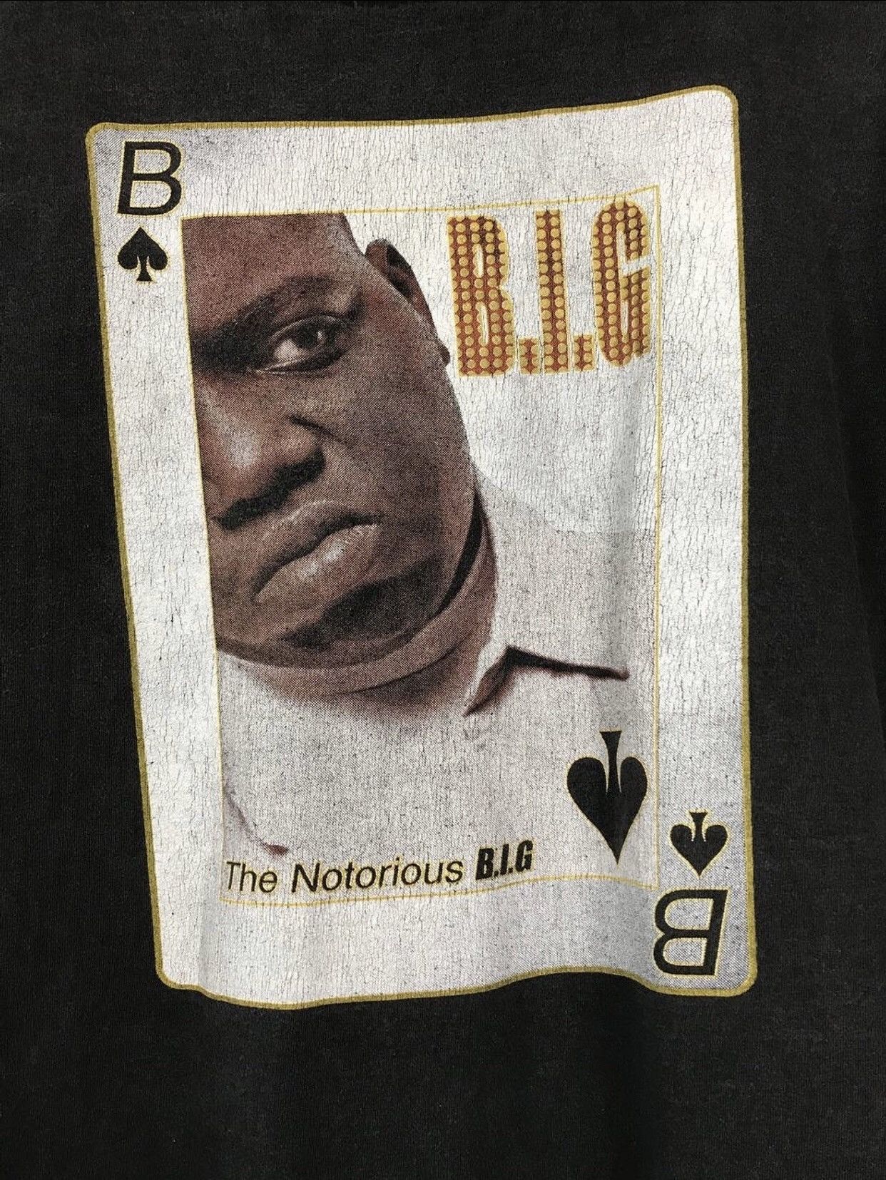 Rap Tees × Vintage Notorious Big vintage overprinted rap tee Size US L / EU 52-54 / 3 - 5 Thumbnail