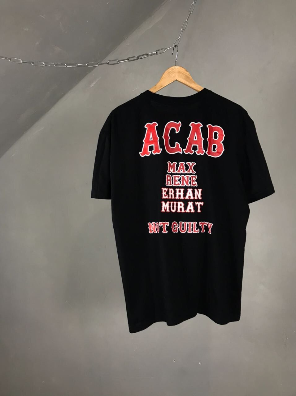Other × Vintage Big House Crew ACAB vintage streetwear black tee Size US XL / EU 56 / 4 - 6 Thumbnail