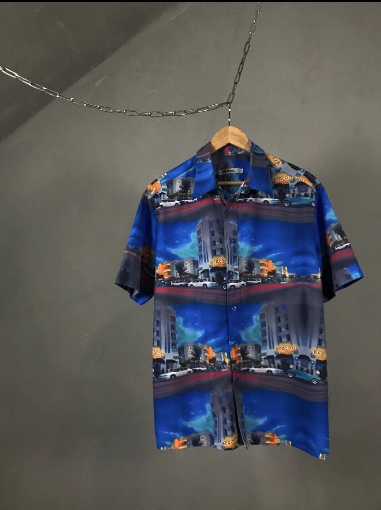 Vintage Lee Cooper vintage crazy Hawaiian shirt Size US L / EU 52-54 / 3 - 1 Thumbnail