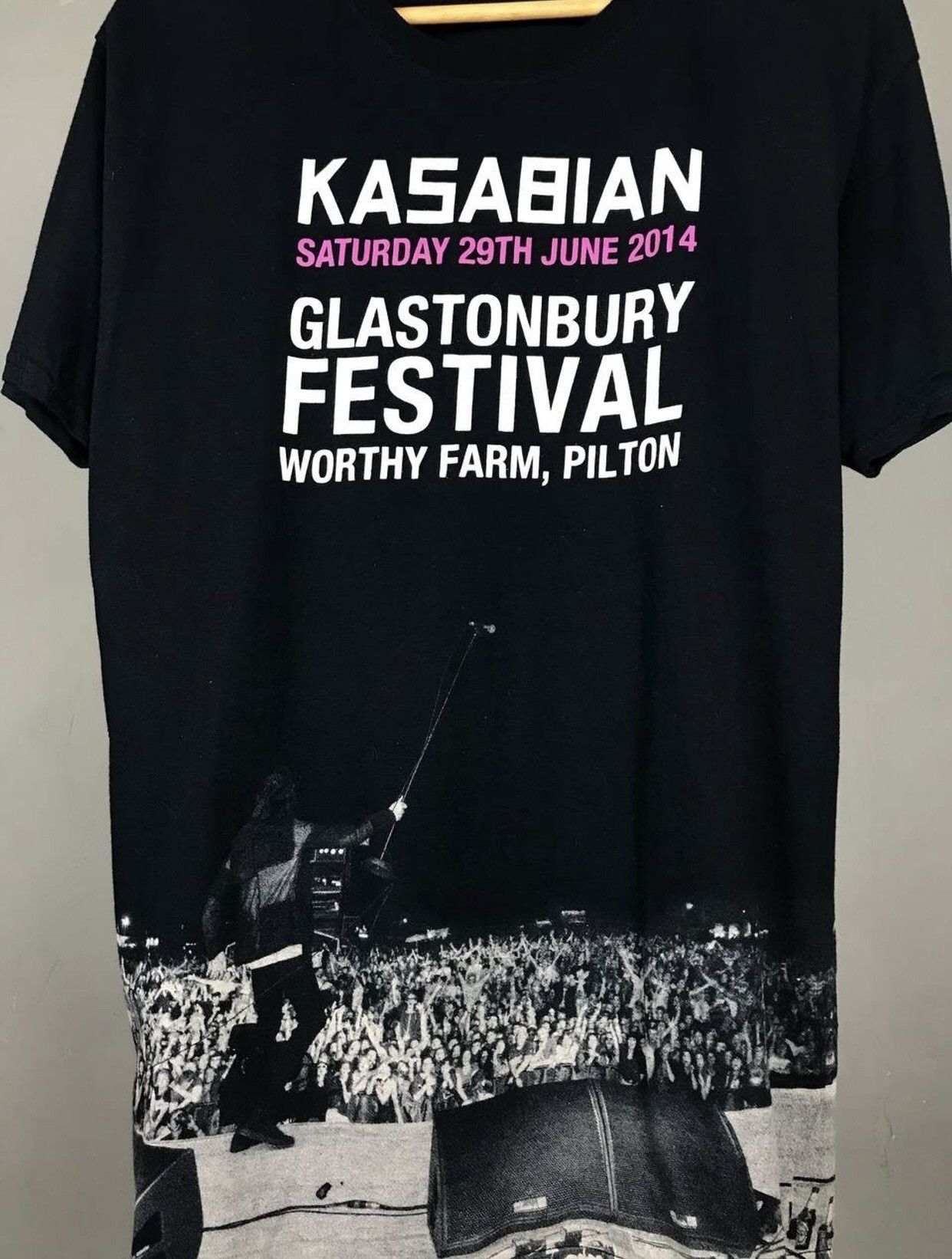 Band Tees × Vintage Kasabian 2014 festival vintage rock band tee Size US L / EU 52-54 / 3 - 3 Thumbnail
