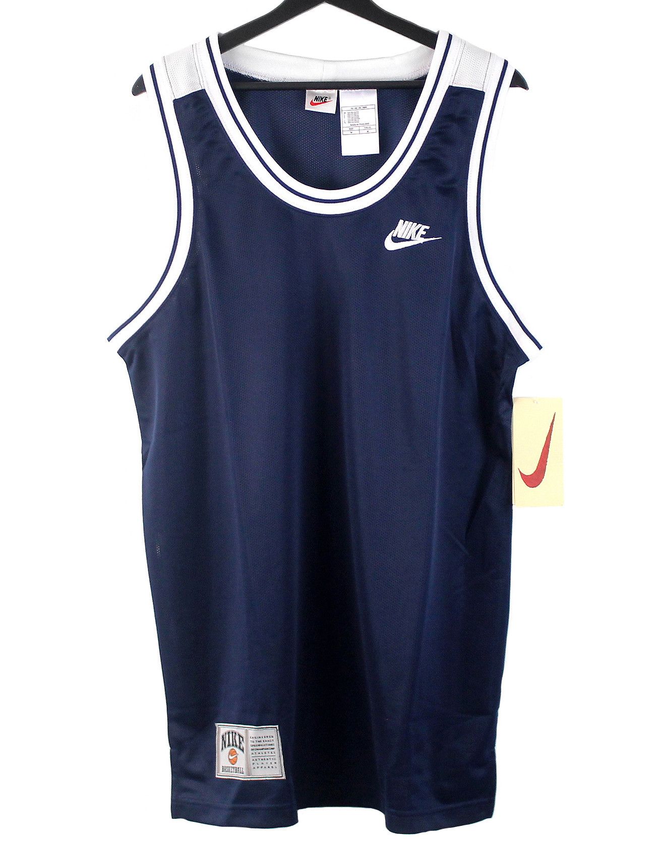 Nike NOS DS 90s vintage Nike basketball tank top jersey OG rare Size XL / US 12-14 / IT 48-50 - 1 Thumbnail
