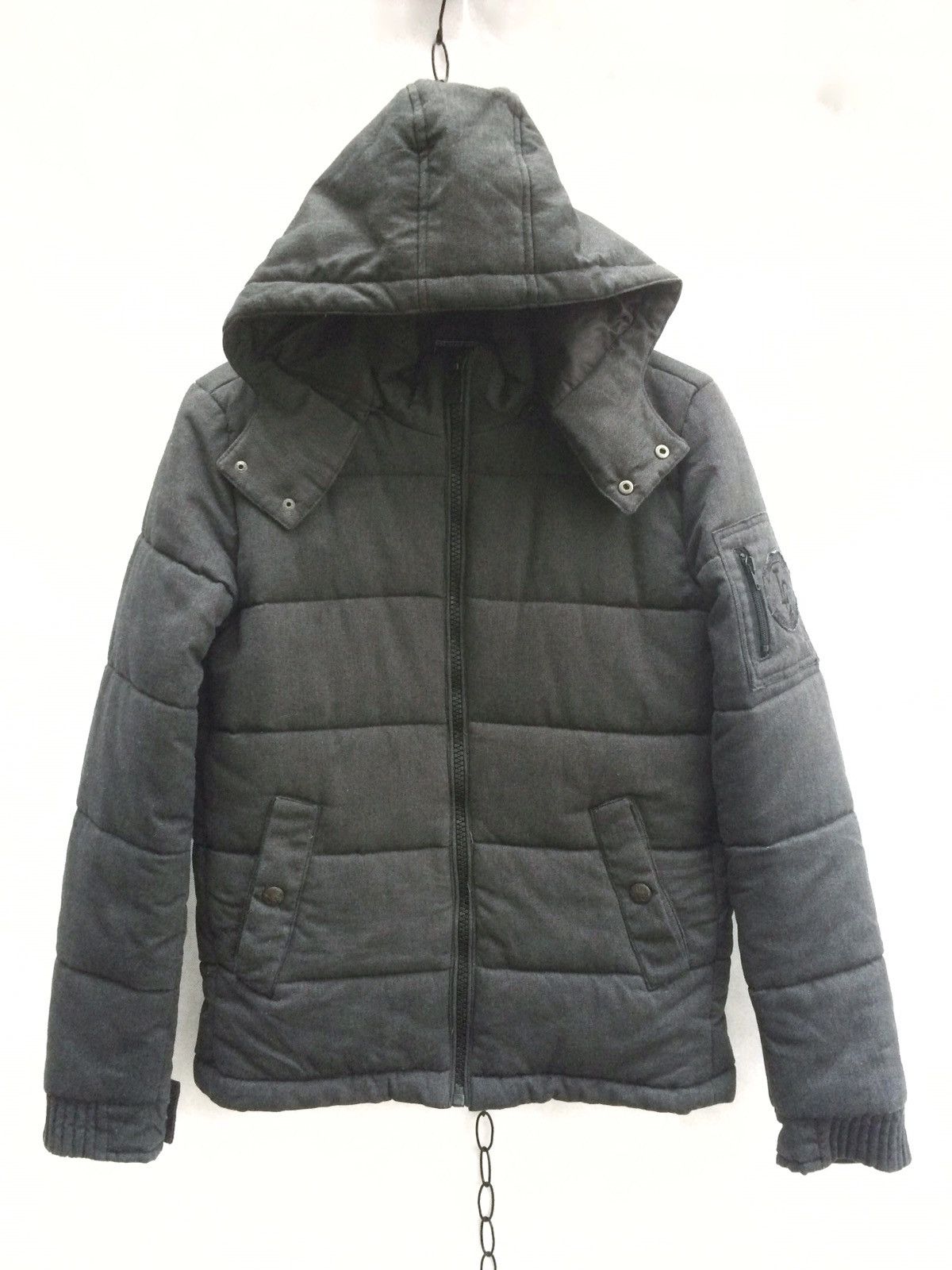 LEE COOPER Quilted Puffer Hooded Jacket