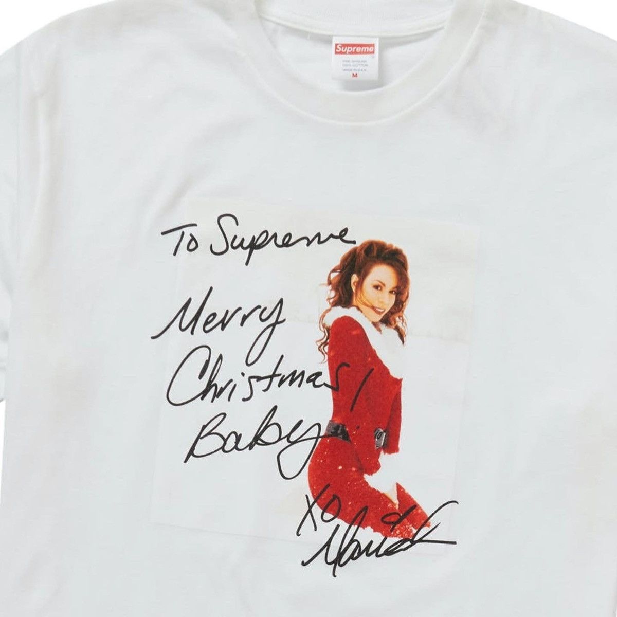 Supreme Supreme Mariah Carey Christmas Tee Size US L / EU 52-54 / 3 - 3 Thumbnail