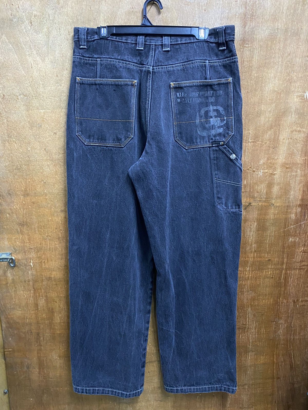 JNCO Baggy Jeans Japanese Freaky Soul Jeans Size US 35 - 1 Thumbnail