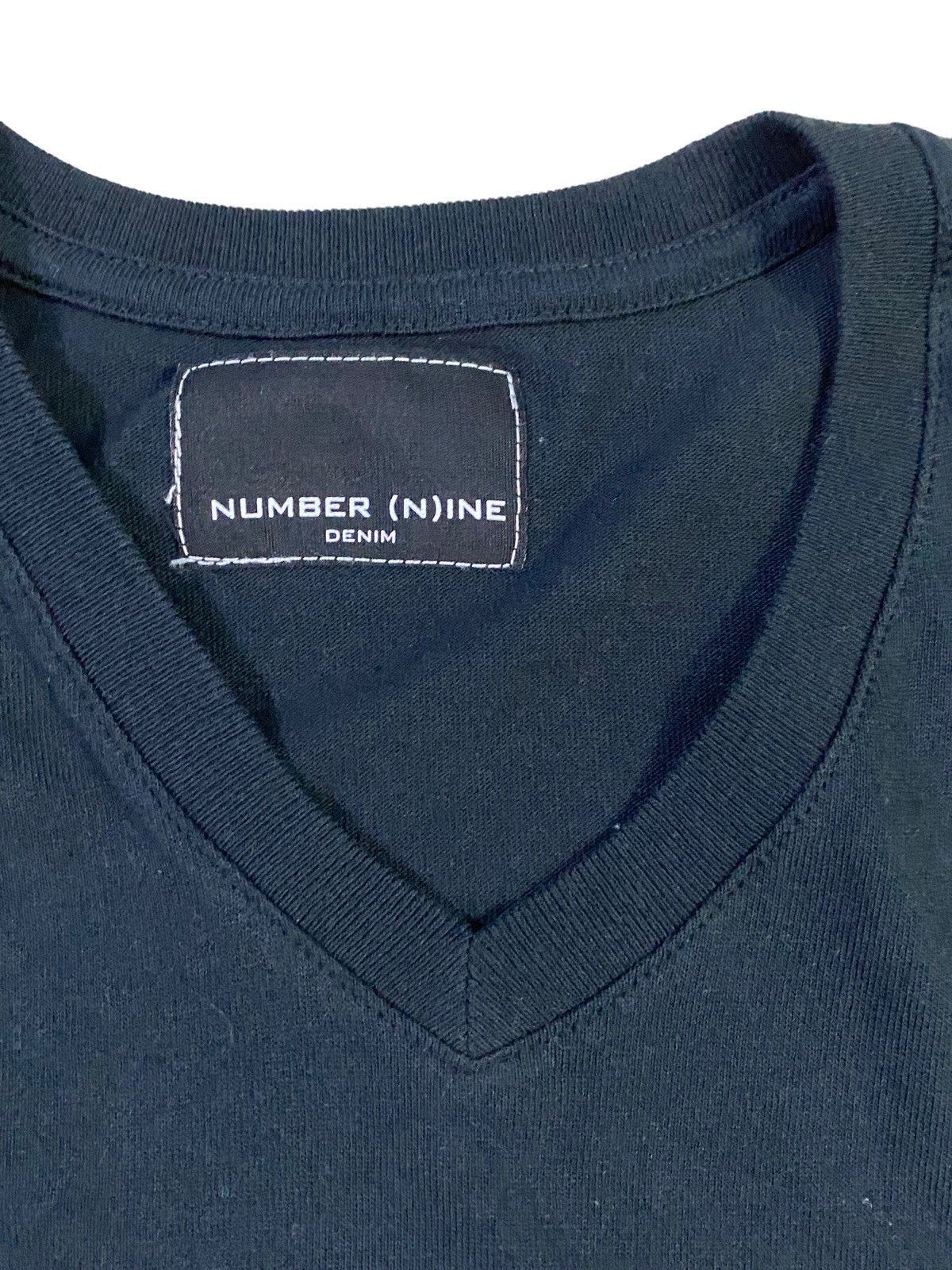 Japanese Brand × Number (N)ine NUMBER (N)INE Shirt Spellout Nice Design Size US S / EU 44-46 / 1 - 3 Thumbnail