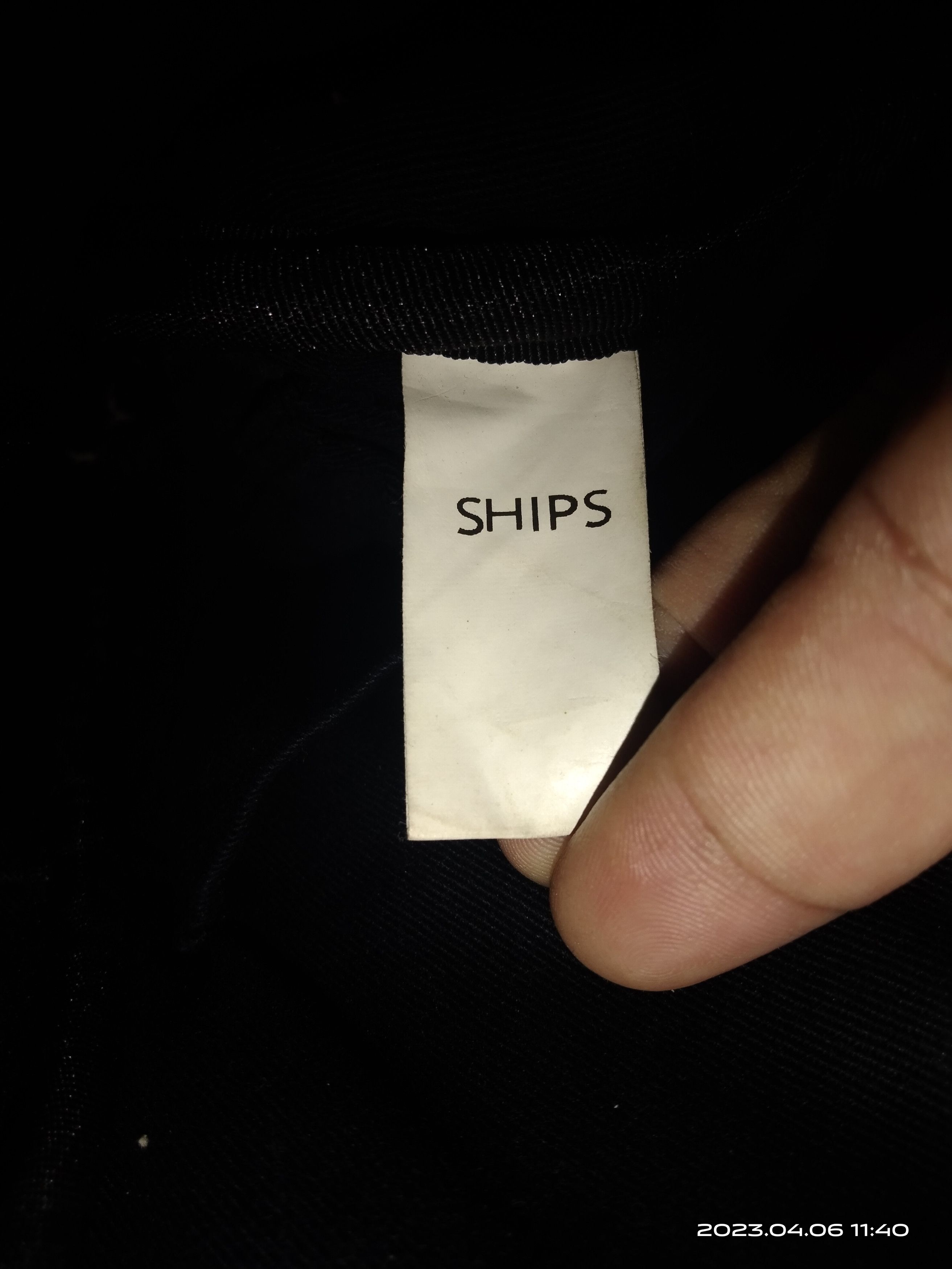 Leather × SHIPS CROSSBODY LEATHER BLACK SHIP MADE IN JAPAN Size ONE SIZE - 8 Thumbnail