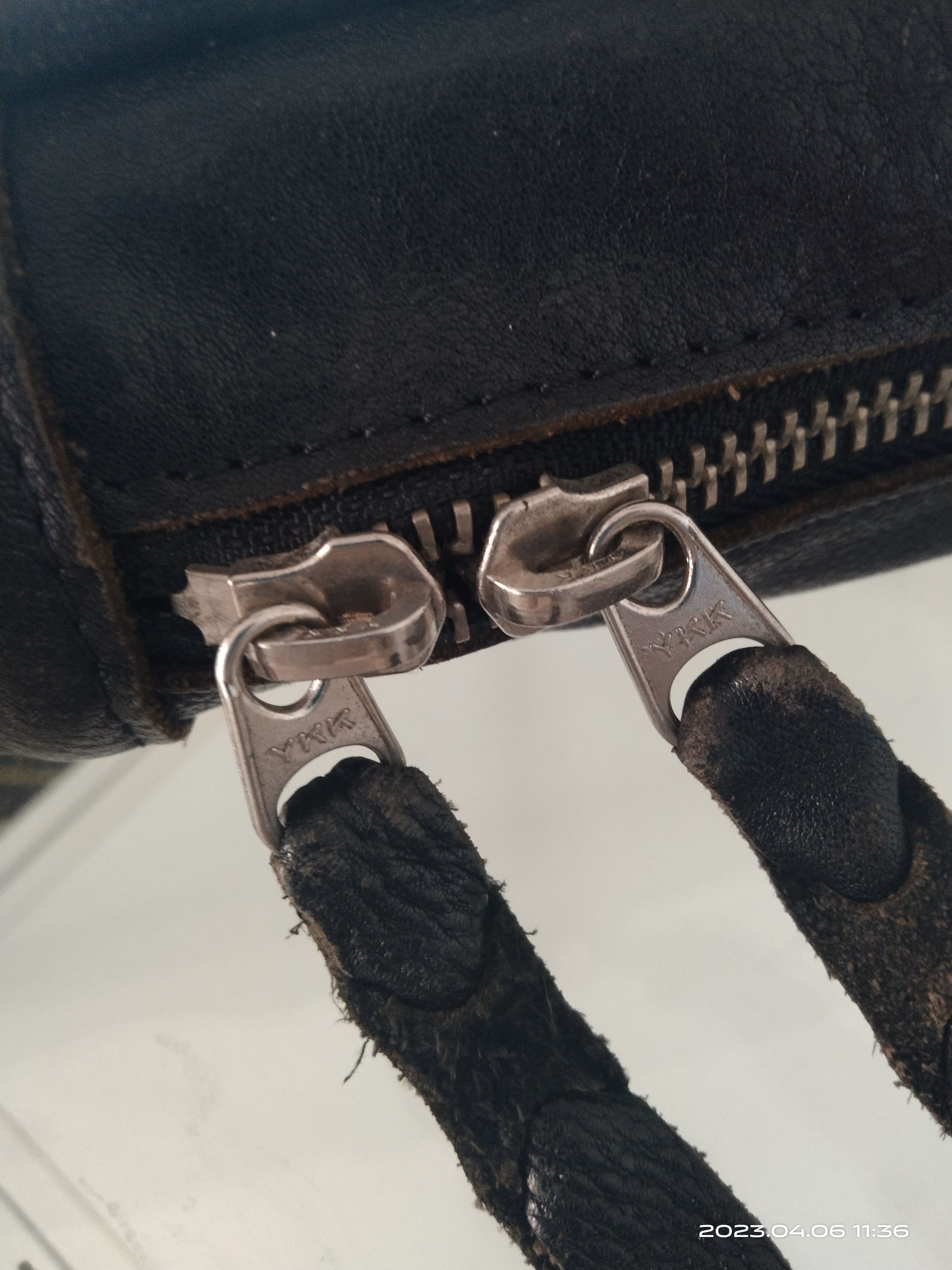 Leather × SHIPS CROSSBODY LEATHER BLACK SHIP MADE IN JAPAN Size ONE SIZE - 4 Thumbnail