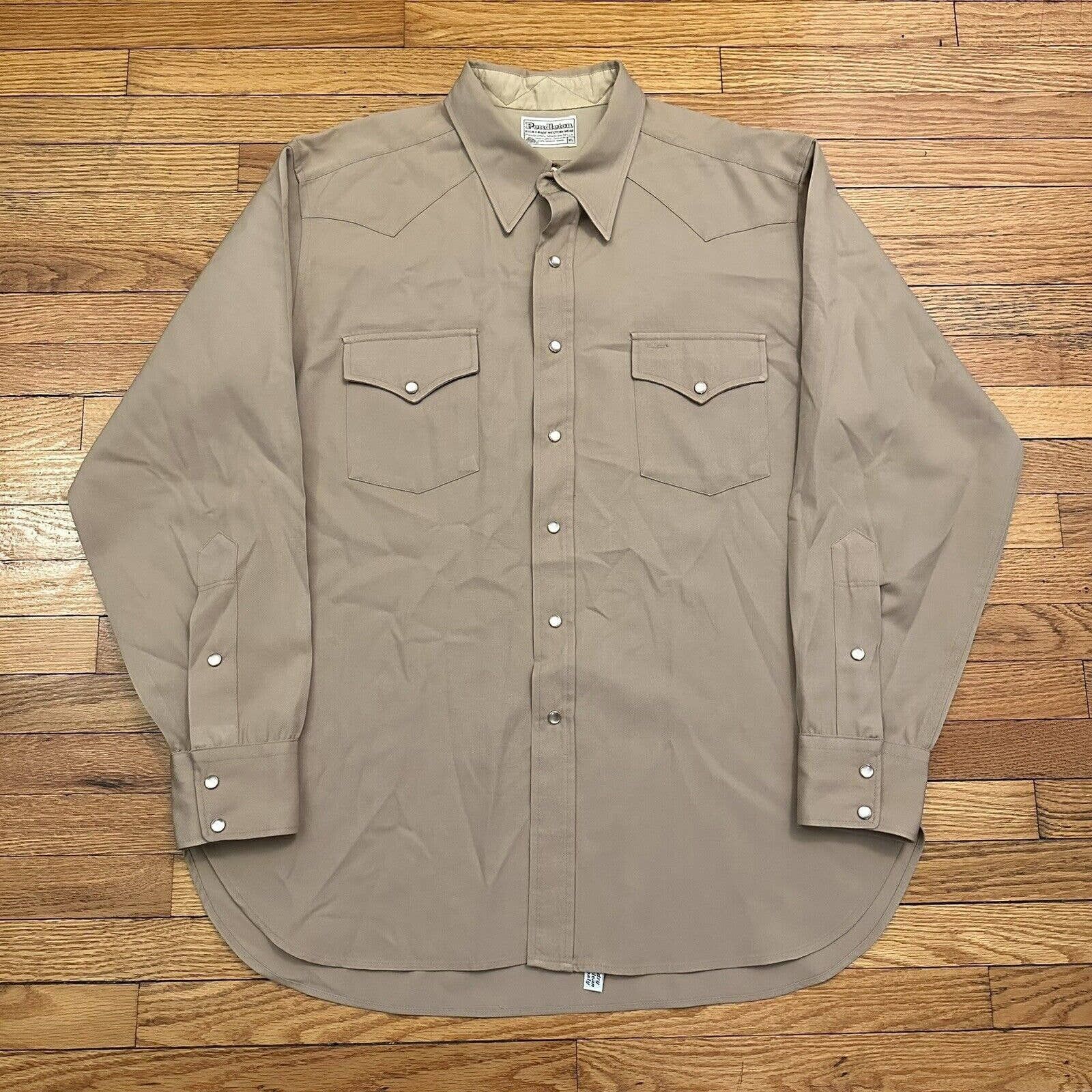 Vintage 70s Pendleton Western Wear Pearl Snap Wool Shirt - Tops