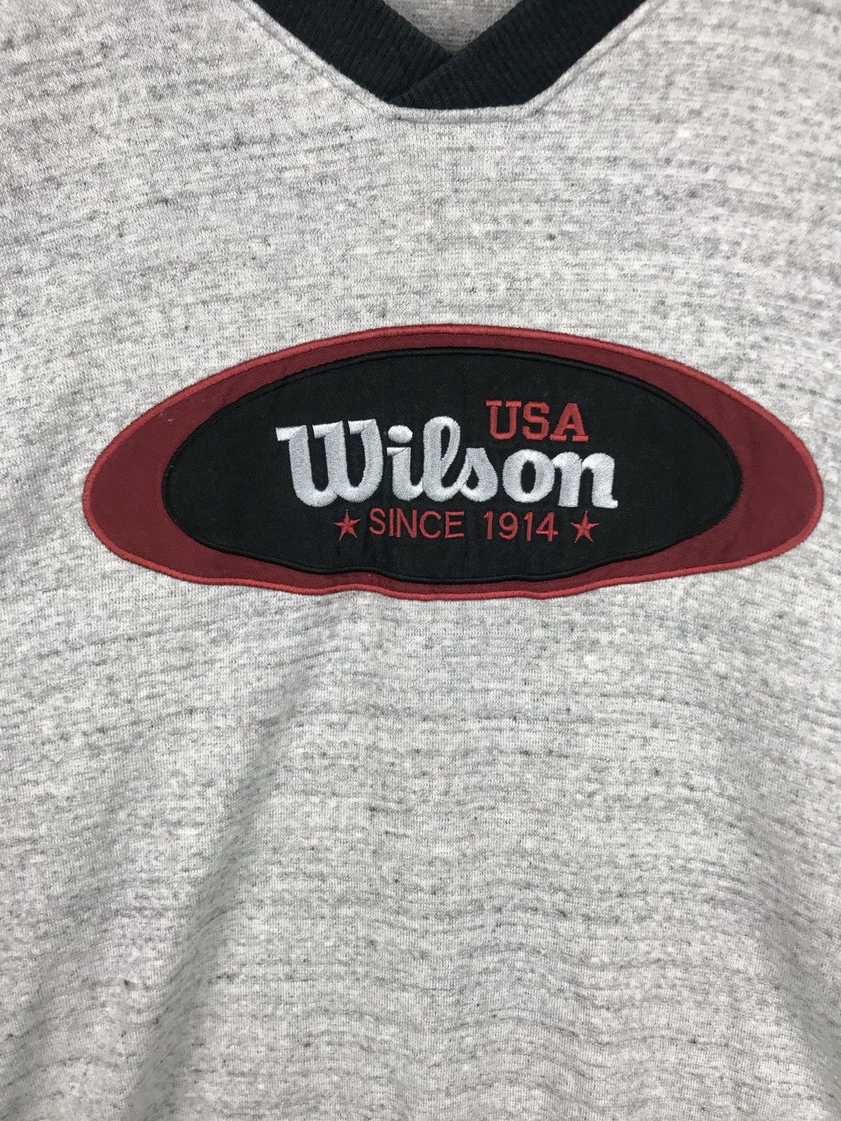 Vintage Vintage Wilson Sweatshirt Fashion Sportwear Sweater Size US L / EU 52-54 / 3 - 2 Thumbnail