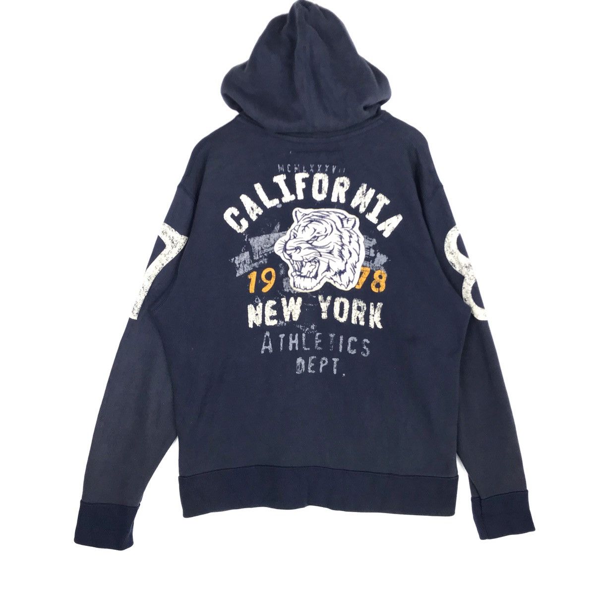 Vintage Vintage California Hoodie Sweatshirt New York Athletics Size US XXL / EU 58 / 5 - 1 Thumbnail