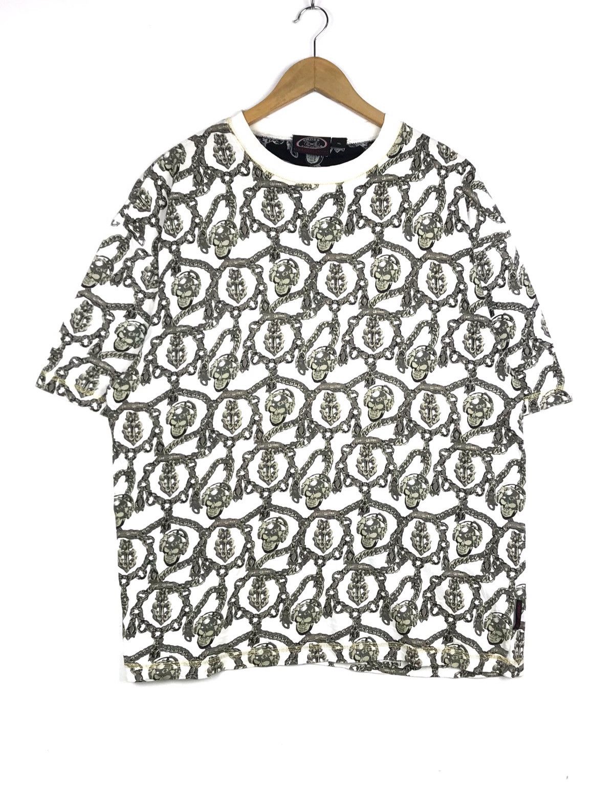 Cross Colours Vintage Cross Colour over Print Design Hip Hop T-shirt Size US XL / EU 56 / 4 - 1 Thumbnail