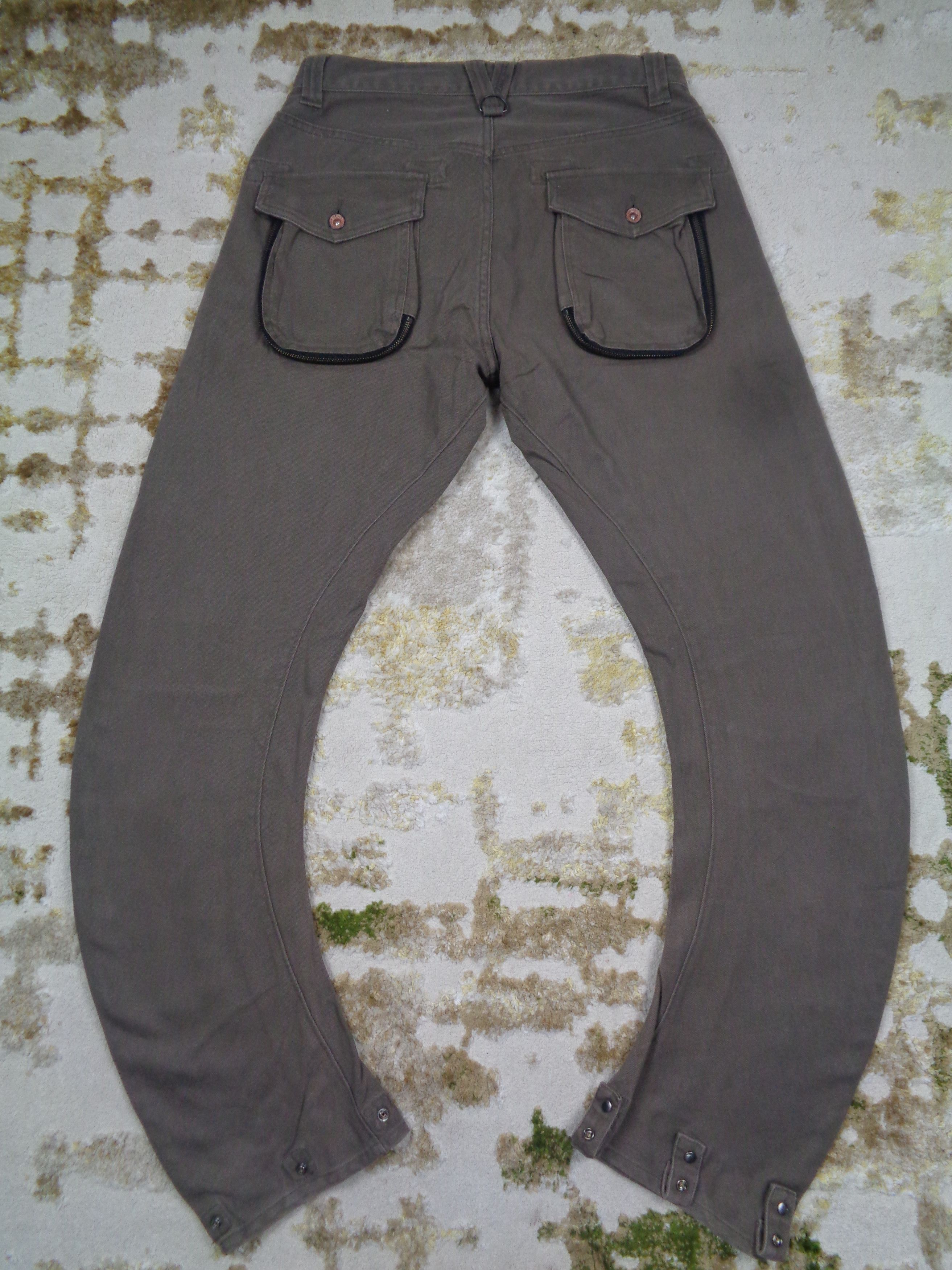 Beauty Beast × General Research × PPFM Japanese Brand PPFM Banana Curve Seditionaries Bondage Pants Size US 33 - 2 Thumbnail