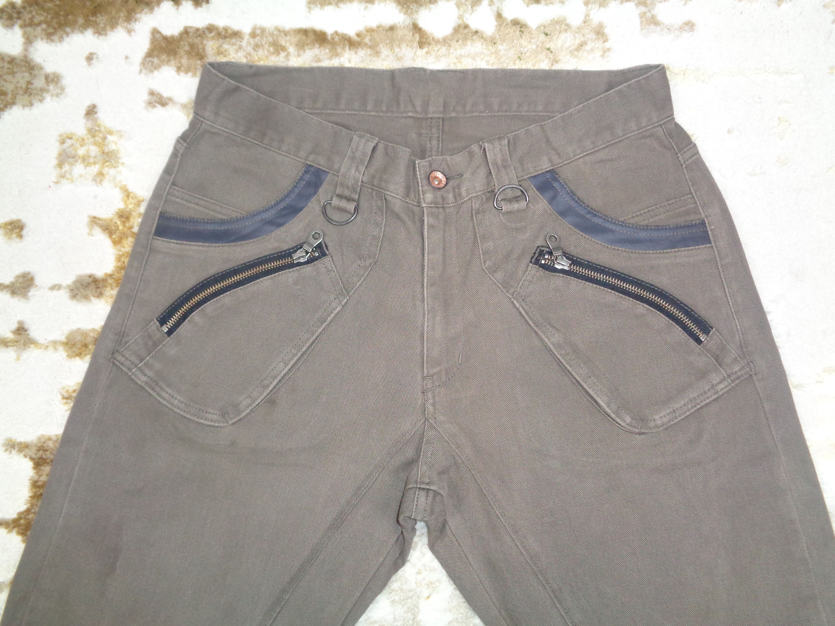 Beauty Beast × General Research × PPFM Japanese Brand PPFM Banana Curve Seditionaries Bondage Pants Size US 33 - 3 Thumbnail