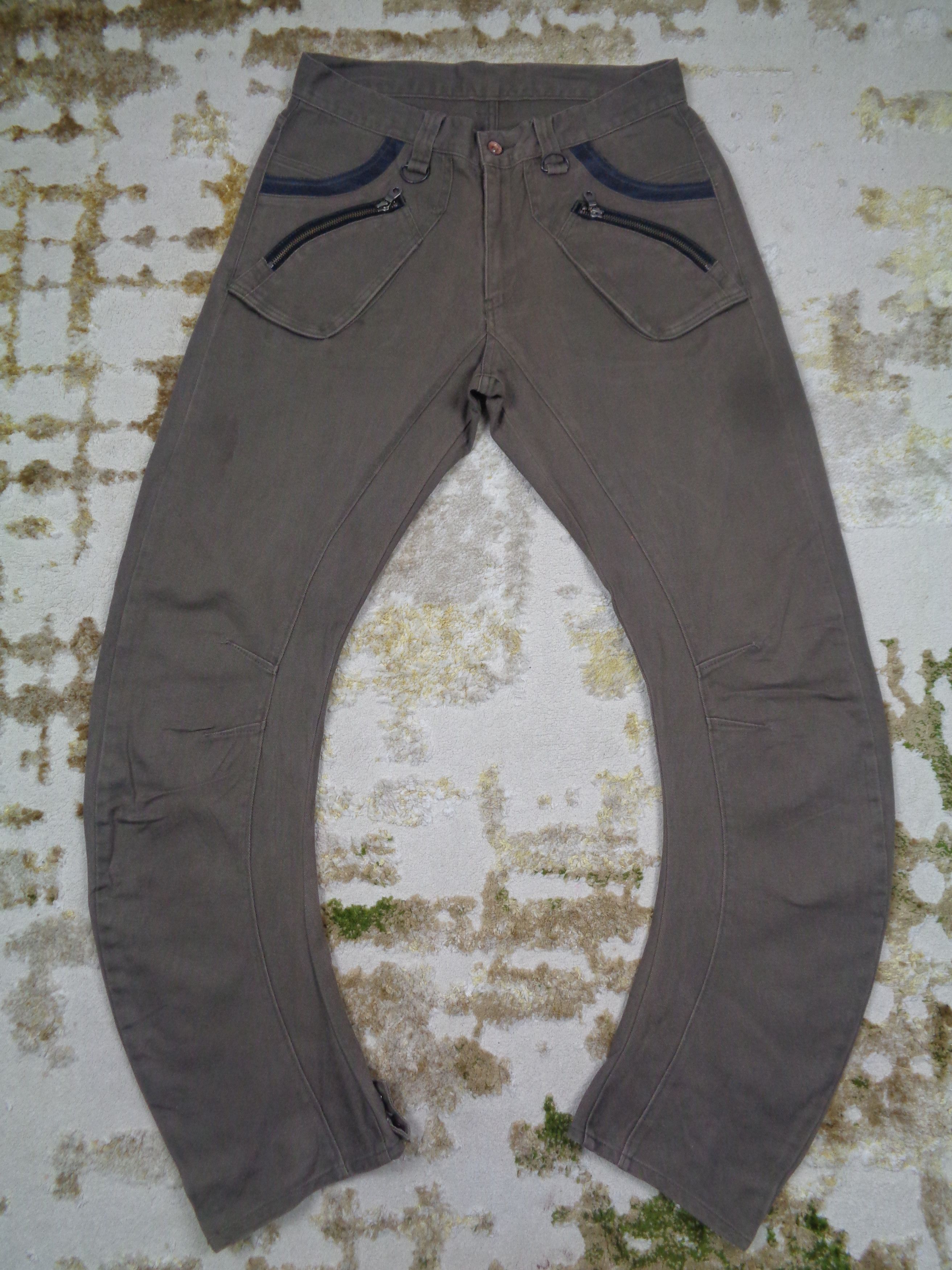 Japanese Brand × PPFM PPFM Curve Bondage Pants | Grailed