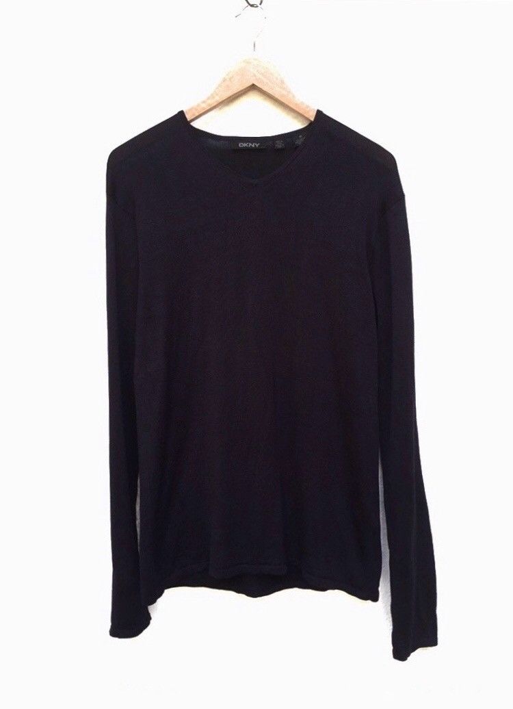 DKNY × Vintage 🔥Dkny Long Sleeve T Shirts Size US S / EU 44-46 / 1 - 1 Thumbnail