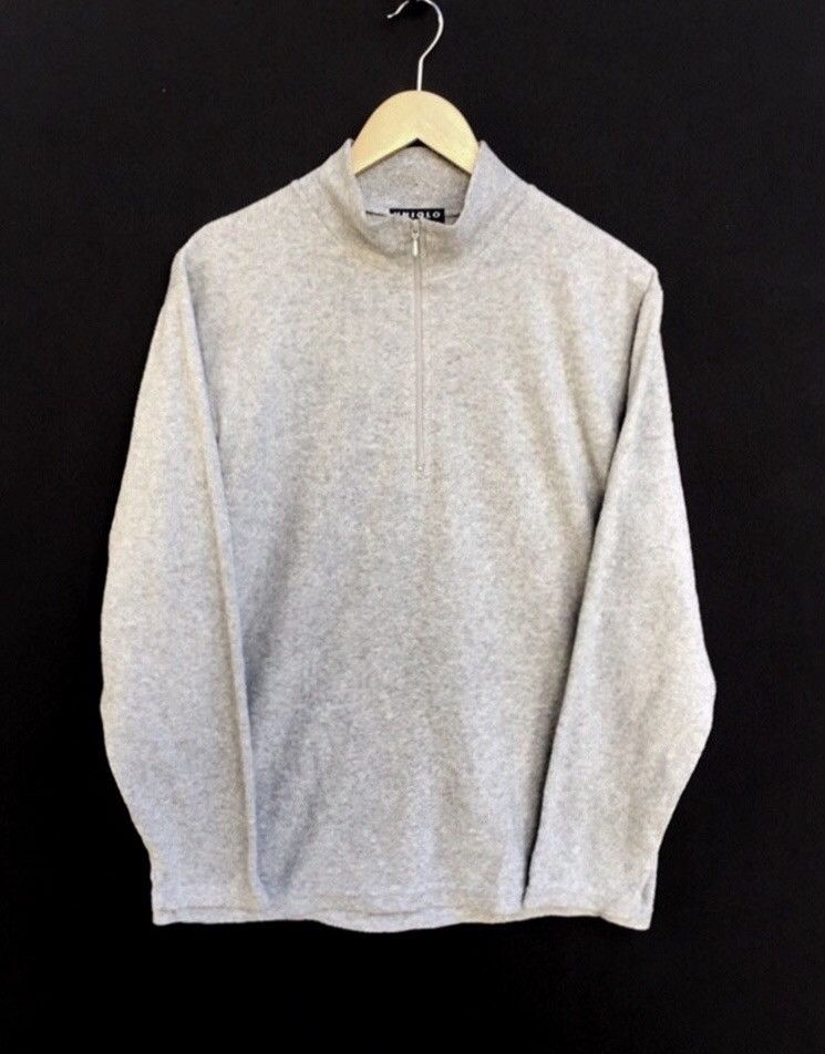 Japanese Brand × Uniqlo 🔥Uniqlo Zipper Neck Sweaters Size US M / EU 48-50 / 2 - 1 Thumbnail