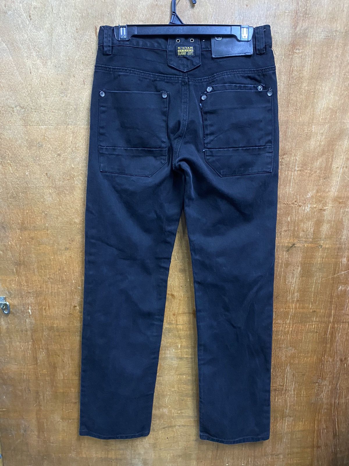 G-Star × Jean Jeans G Star Raw Black Denim Size US 30 / EU 46 - 1 Thumbnail