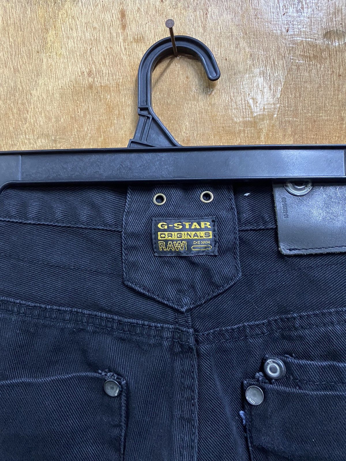 G-Star × Jean Jeans G Star Raw Black Denim Size US 30 / EU 46 - 3 Thumbnail