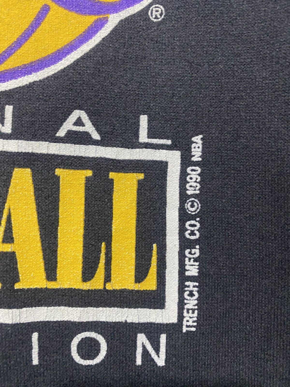 NBA Vintage 80/90s LA LAKERS Sweatshirt Pullover Crewneck Medium Size US M / EU 48-50 / 2 - 6 Thumbnail