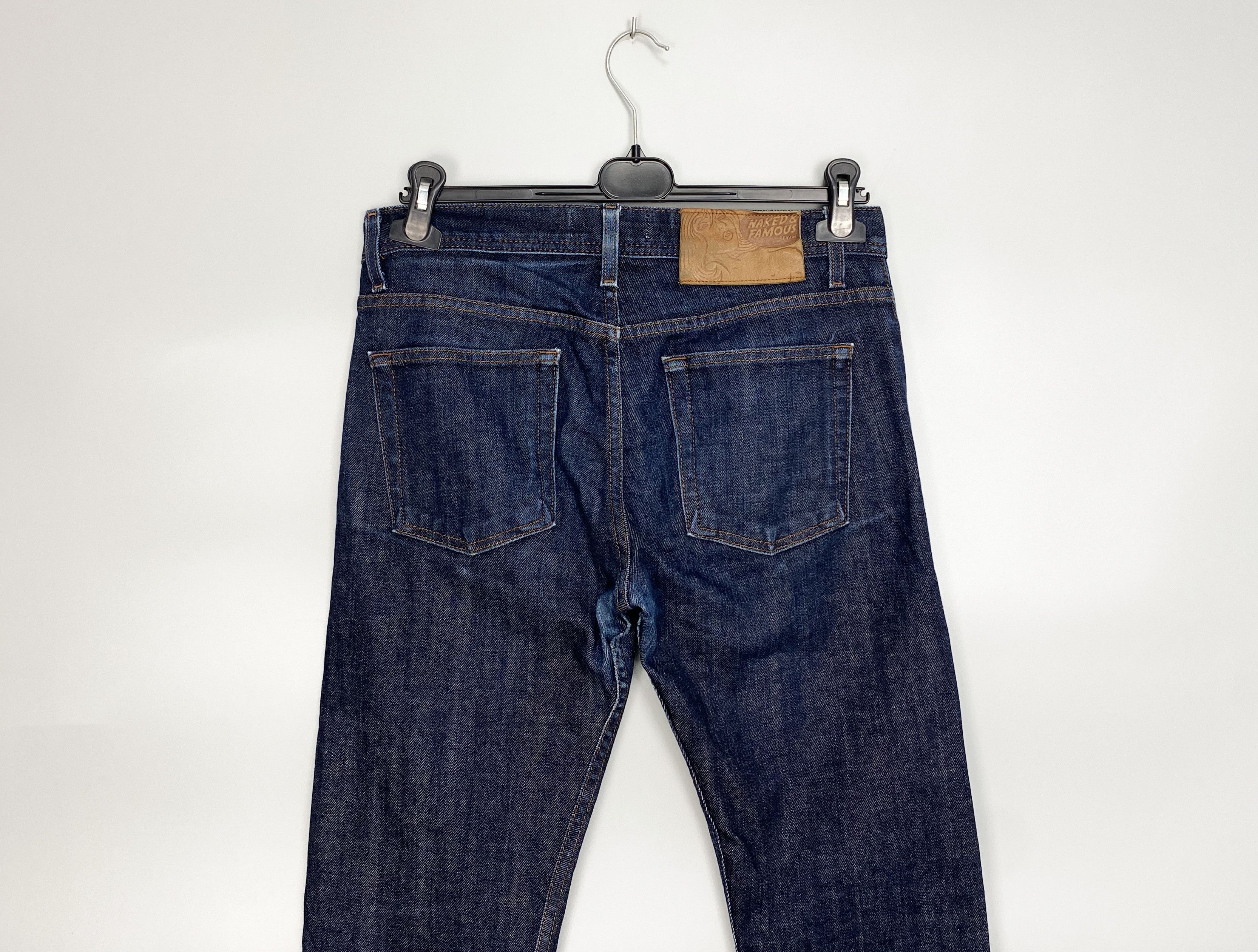 Naked & Famous Naked Famous Selvedge Stretch Weird Guy Denim Jeans Size US 30 / EU 46 - 11 Thumbnail