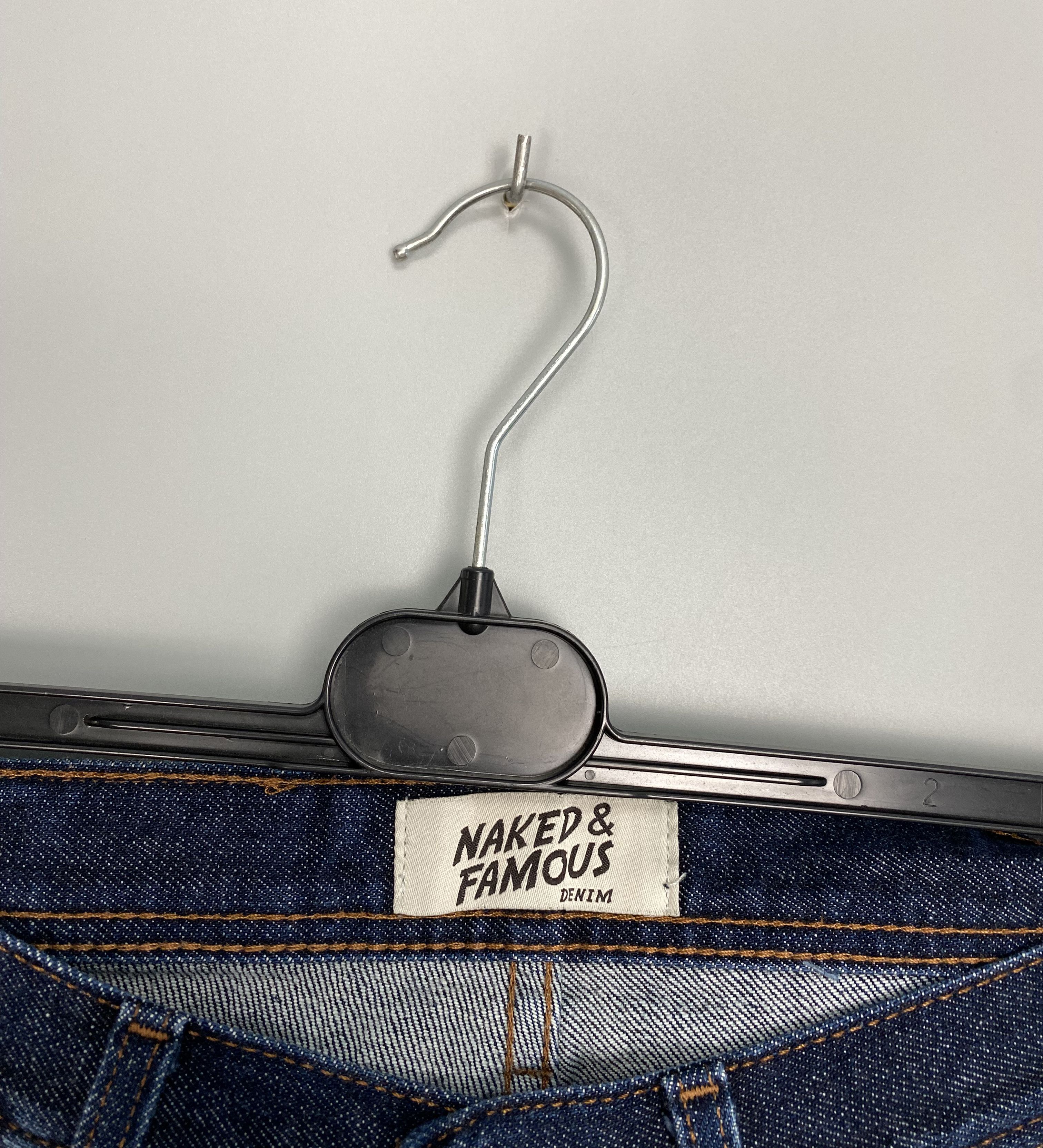 Naked & Famous Naked Famous Selvedge Stretch Weird Guy Denim Jeans Size US 30 / EU 46 - 6 Thumbnail