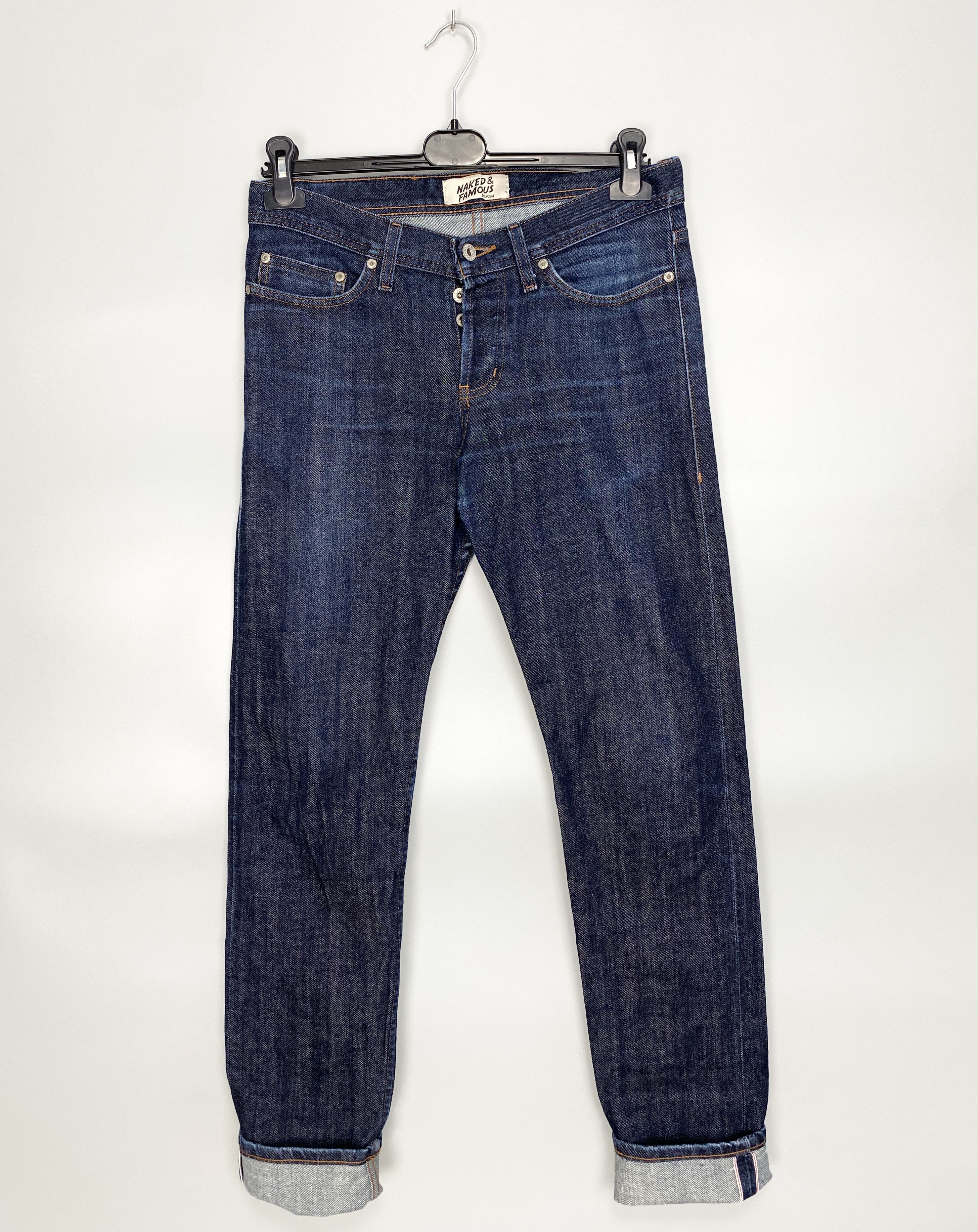 Naked & Famous Naked Famous Selvedge Stretch Weird Guy Denim Jeans Size US 30 / EU 46 - 1 Thumbnail