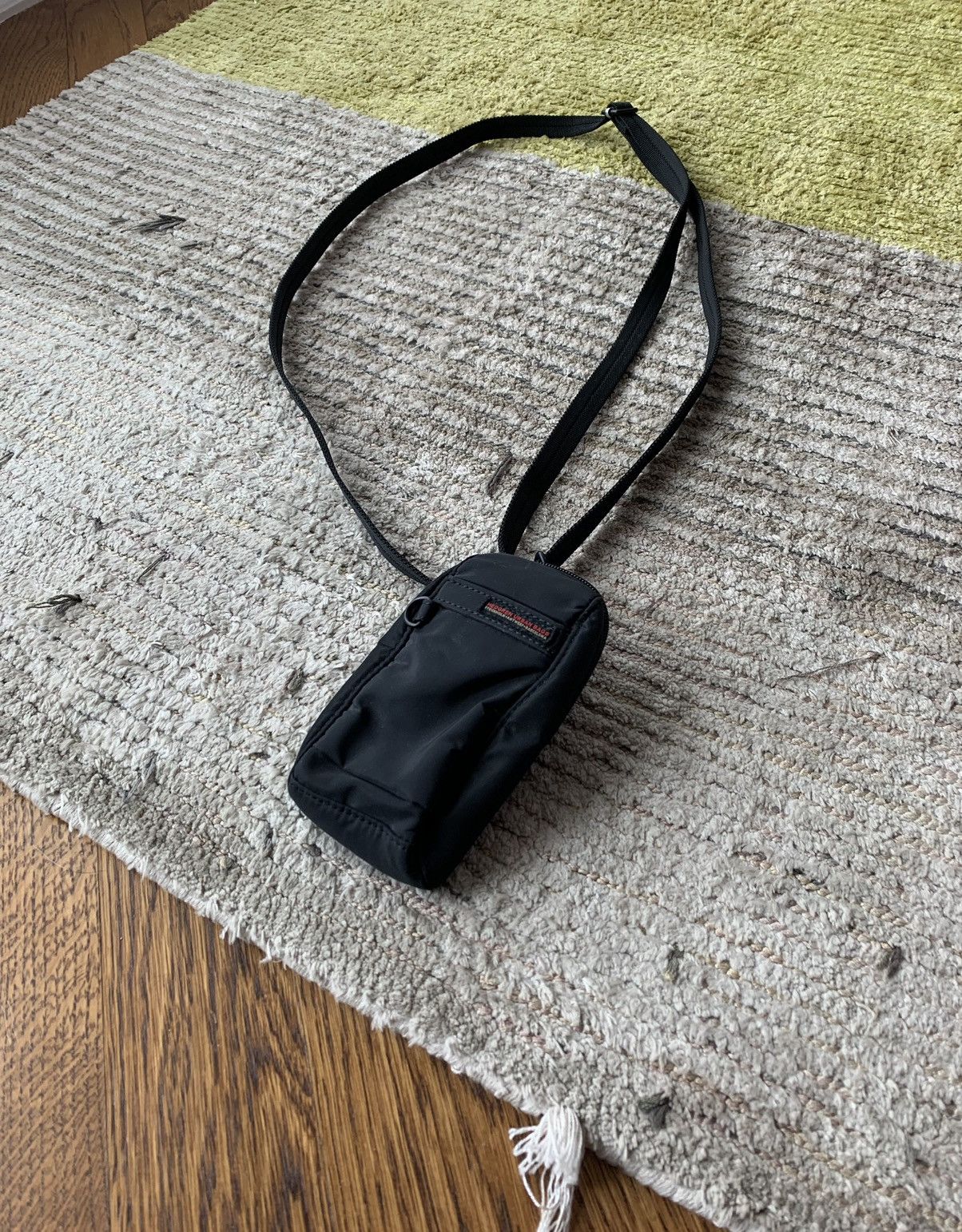Japanese Brand × Vintage 2000s Tiny Nylon Crossbody Bag Hedgren Urban Y2K Side Sling Size ONE SIZE - 2 Thumbnail