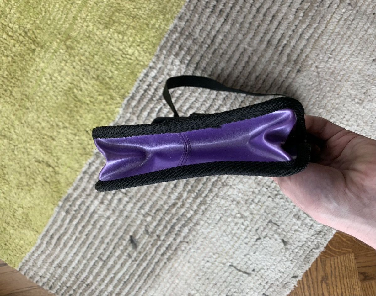 Japanese Brand 2000s Purple PVC Crossbody Bag Y2K Vintage Side Bags Sling Size ONE SIZE - 8 Thumbnail