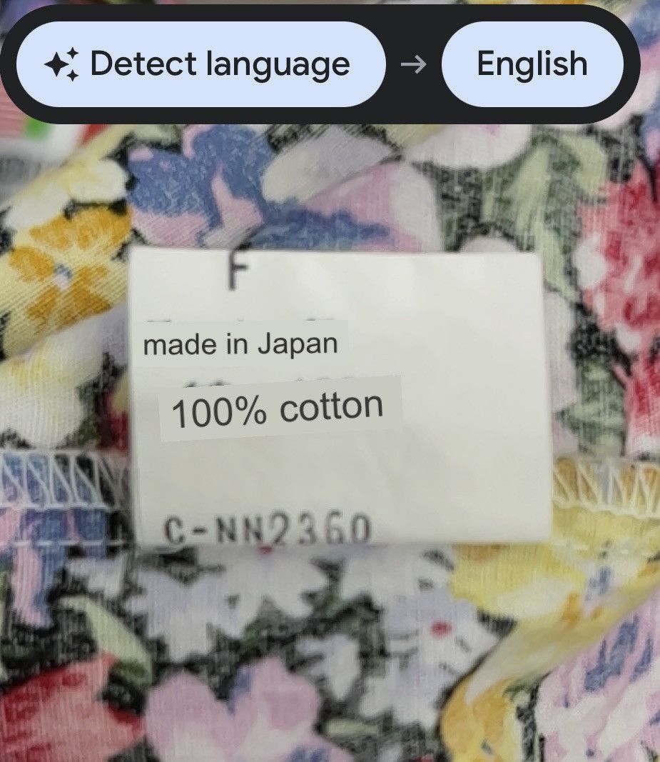 Vintage 💐Vintage 80’s Hype Spring Flower Full Print Cotton Shirt Size US M / EU 48-50 / 2 - 10 Thumbnail