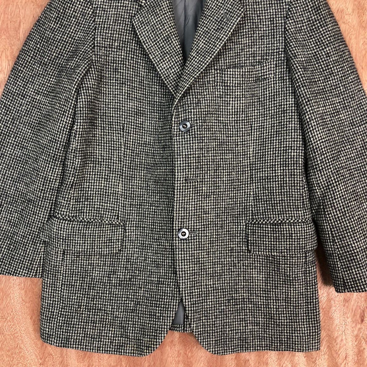 Harris Tweed Harris Tweed Hand Woven Wool Blazer 3 Button Size US S / EU 44-46 / 1 - 8 Thumbnail